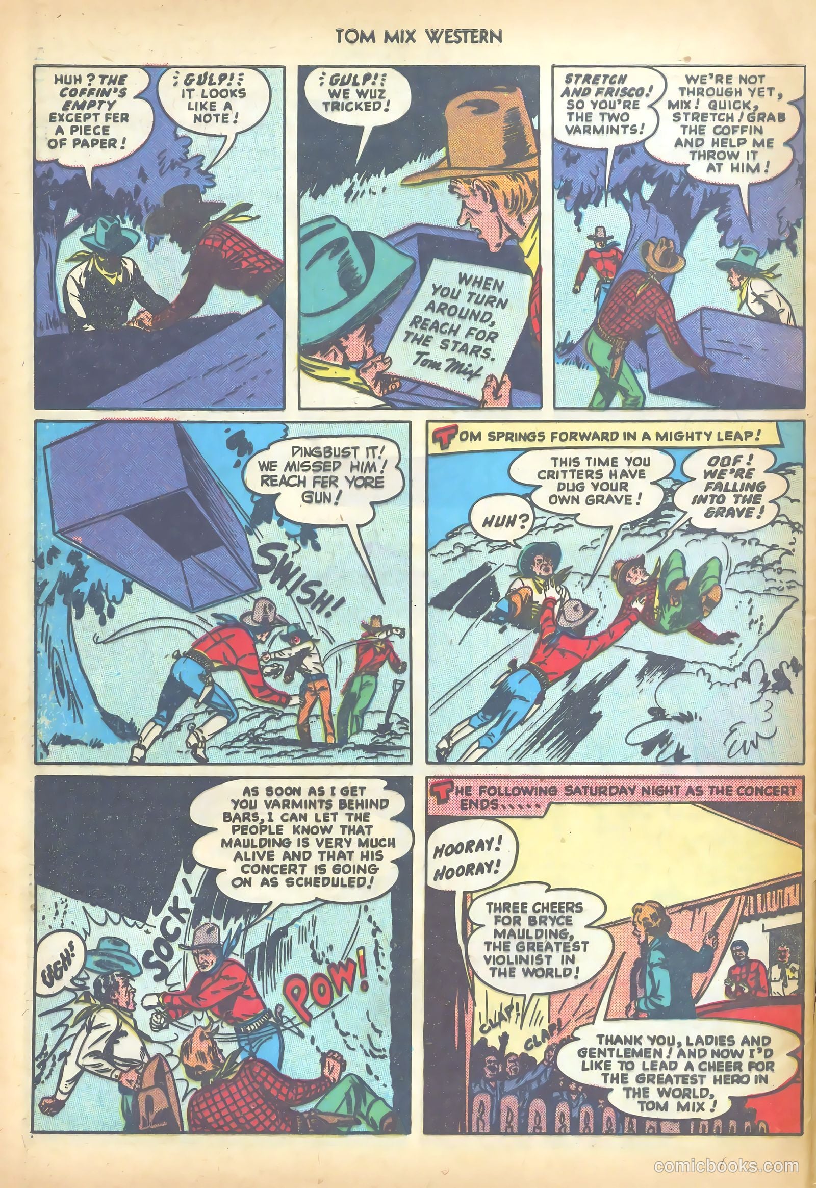 Tom Mix Western #19 — page 48 of 52