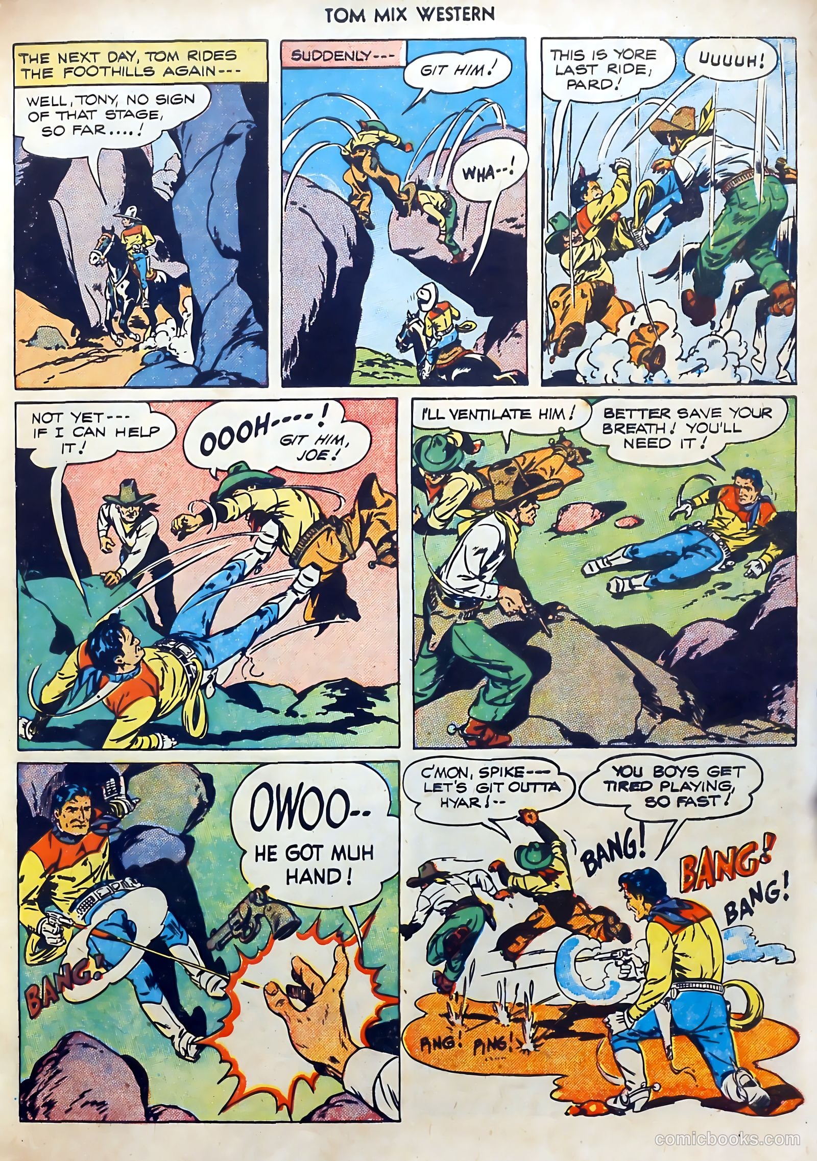 Tom Mix Western #2 — page 7 of 52