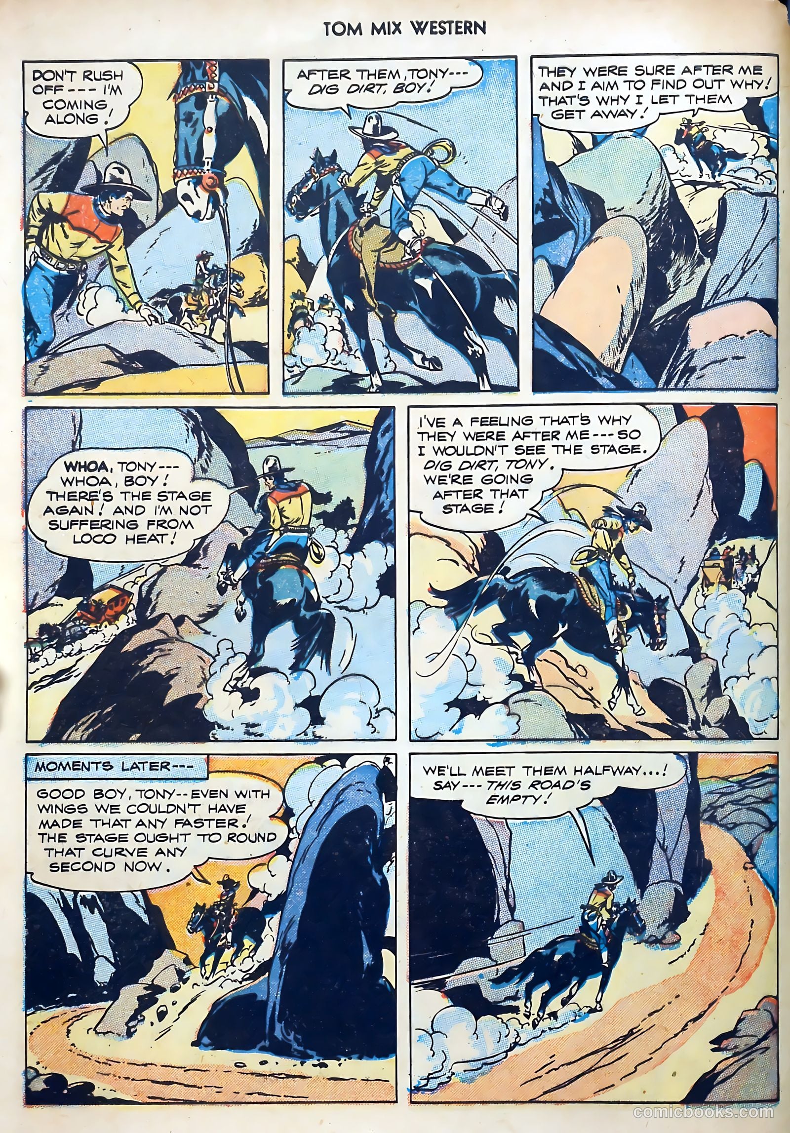 Tom Mix Western #2 — page 8 of 52