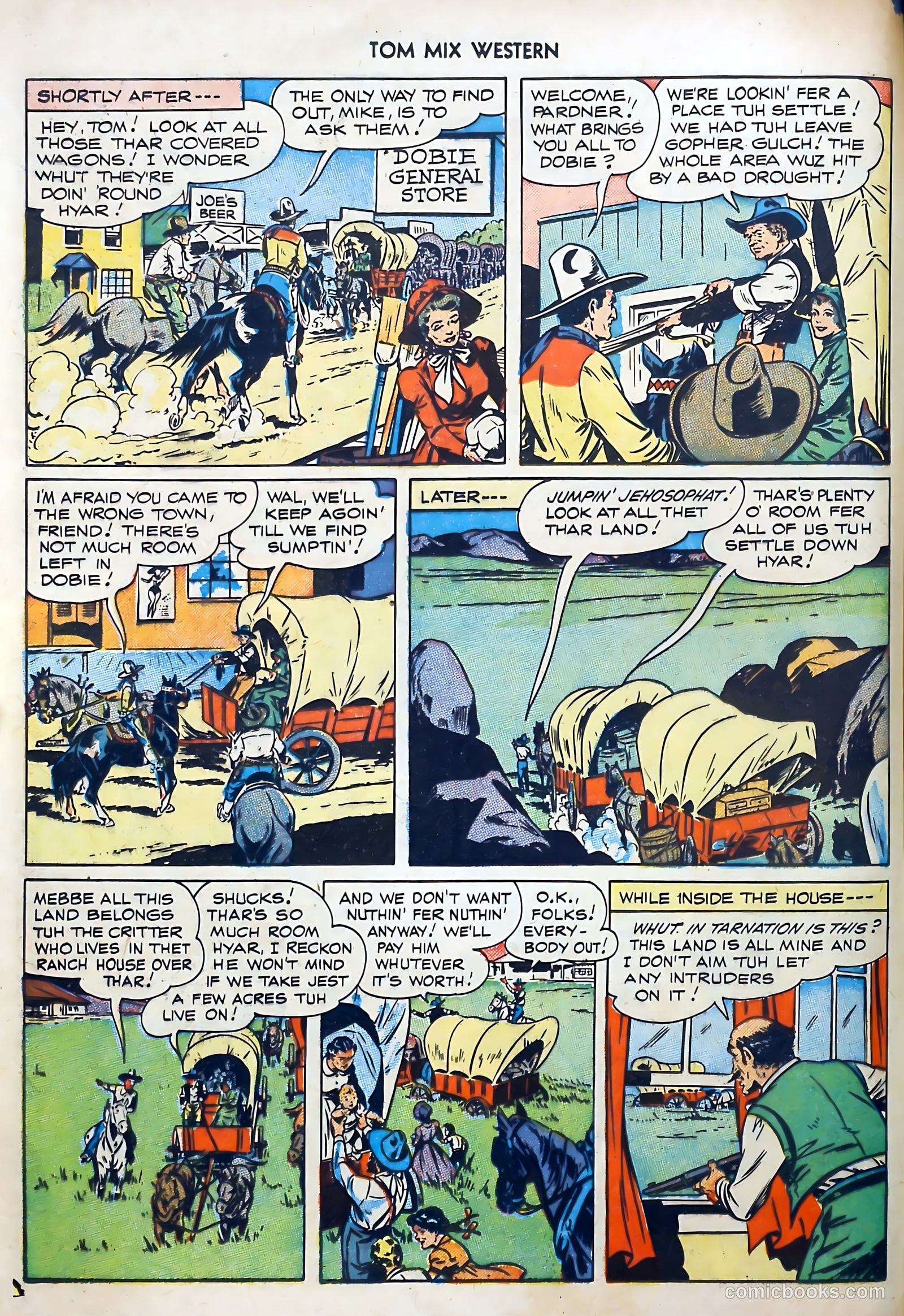 Tom Mix Western #2 — page 16 of 52