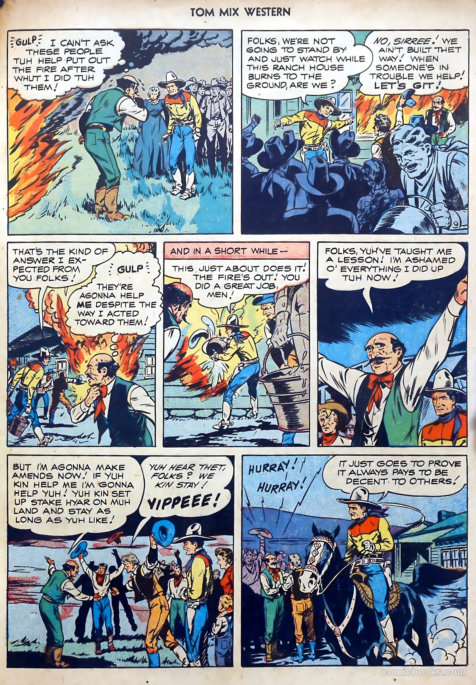 Tom Mix Western #2 — page 21 of 52