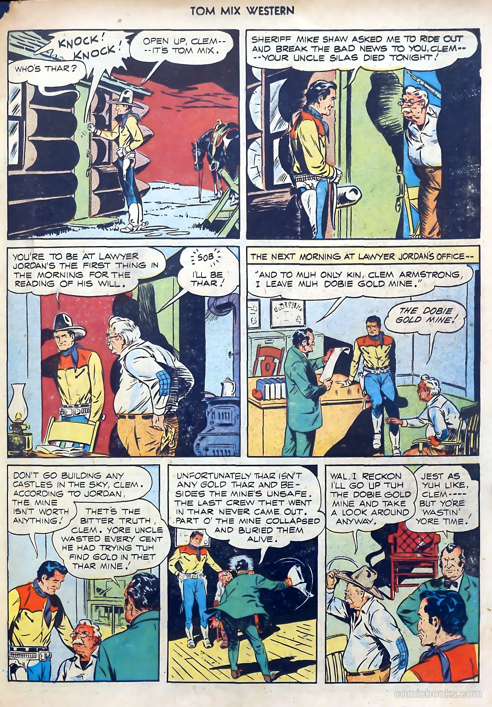 Tom Mix Western #2 — page 27 of 52