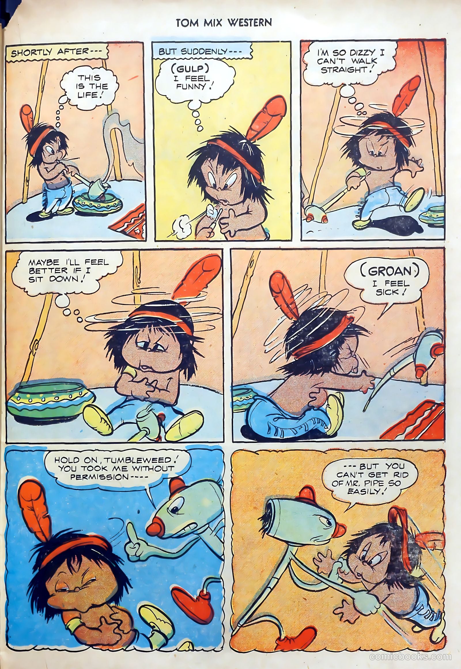 Tom Mix Western #2 — page 35 of 52
