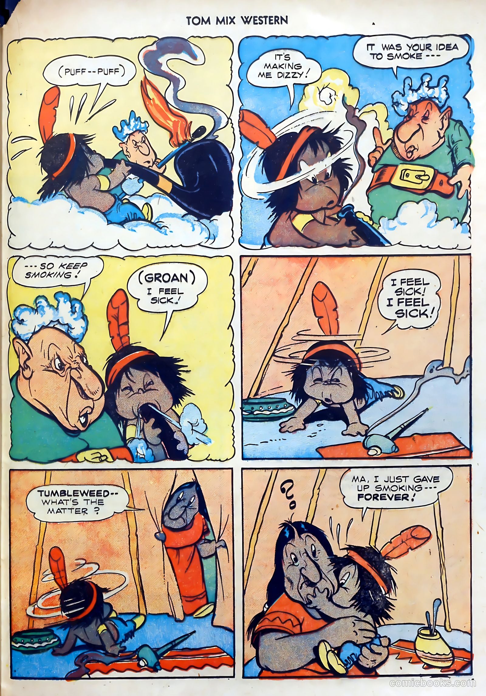 Tom Mix Western #2 — page 37 of 52