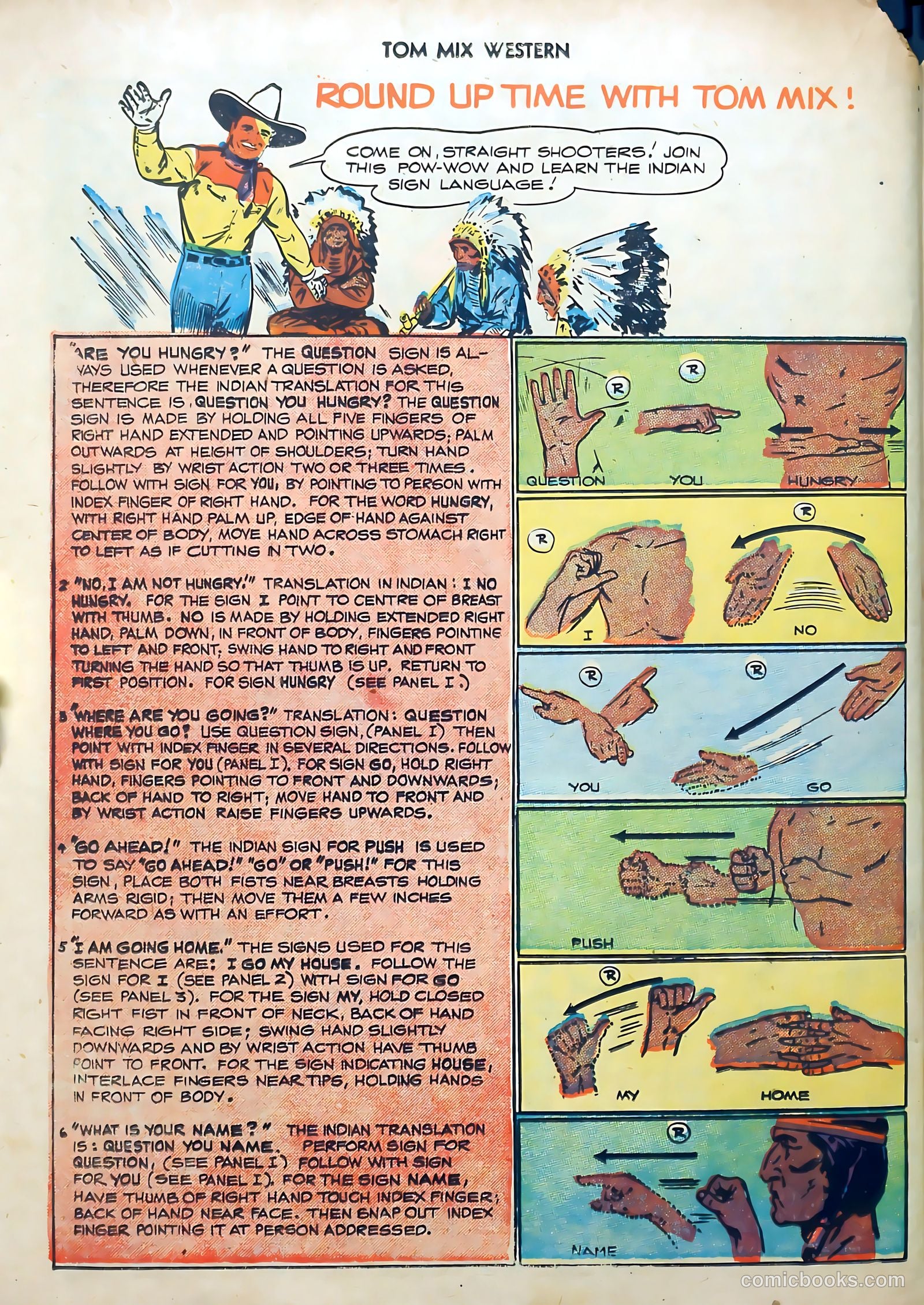 Tom Mix Western #2 — page 38 of 52