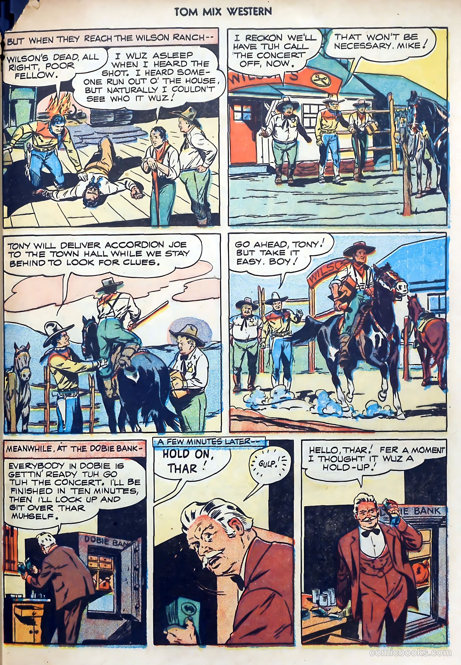 Tom Mix Western #2 — page 45 of 52