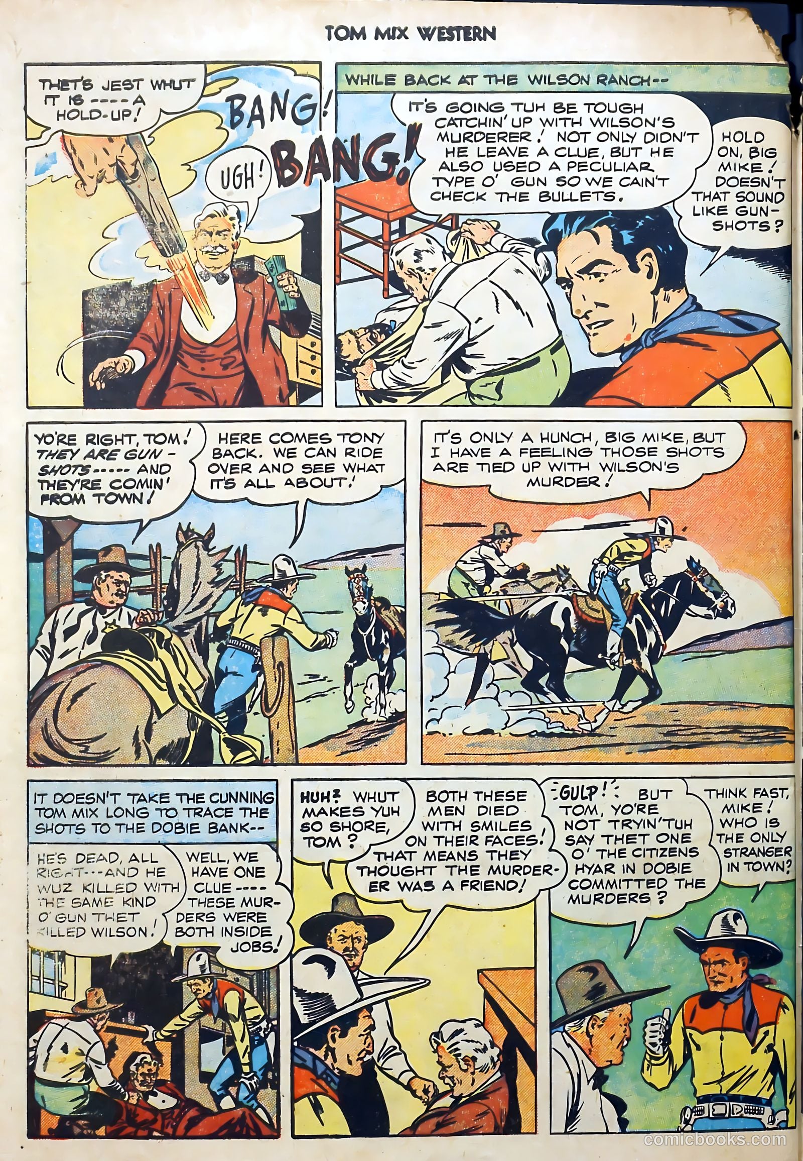 Tom Mix Western #2 — page 46 of 52