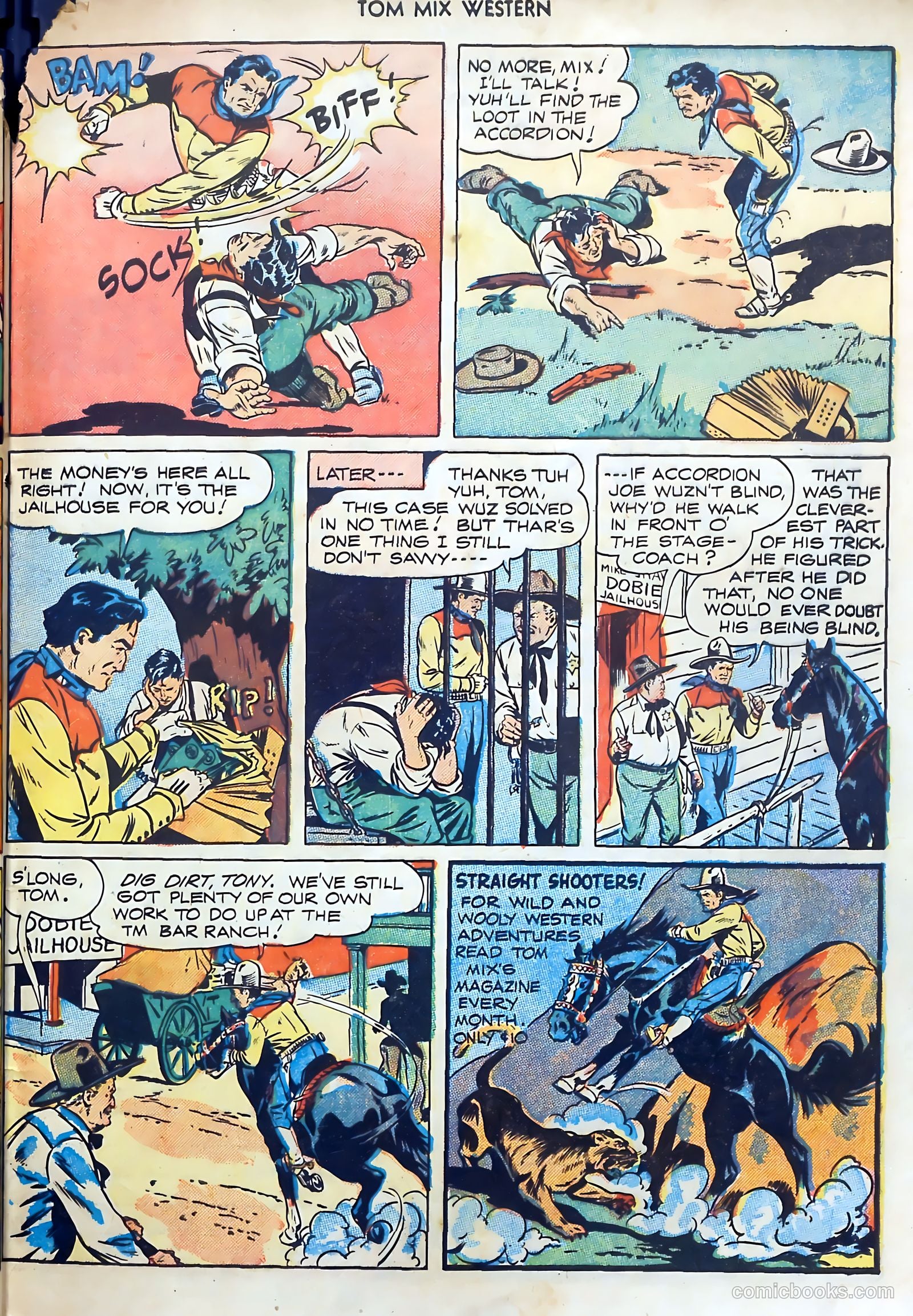 Tom Mix Western #2 — page 49 of 52