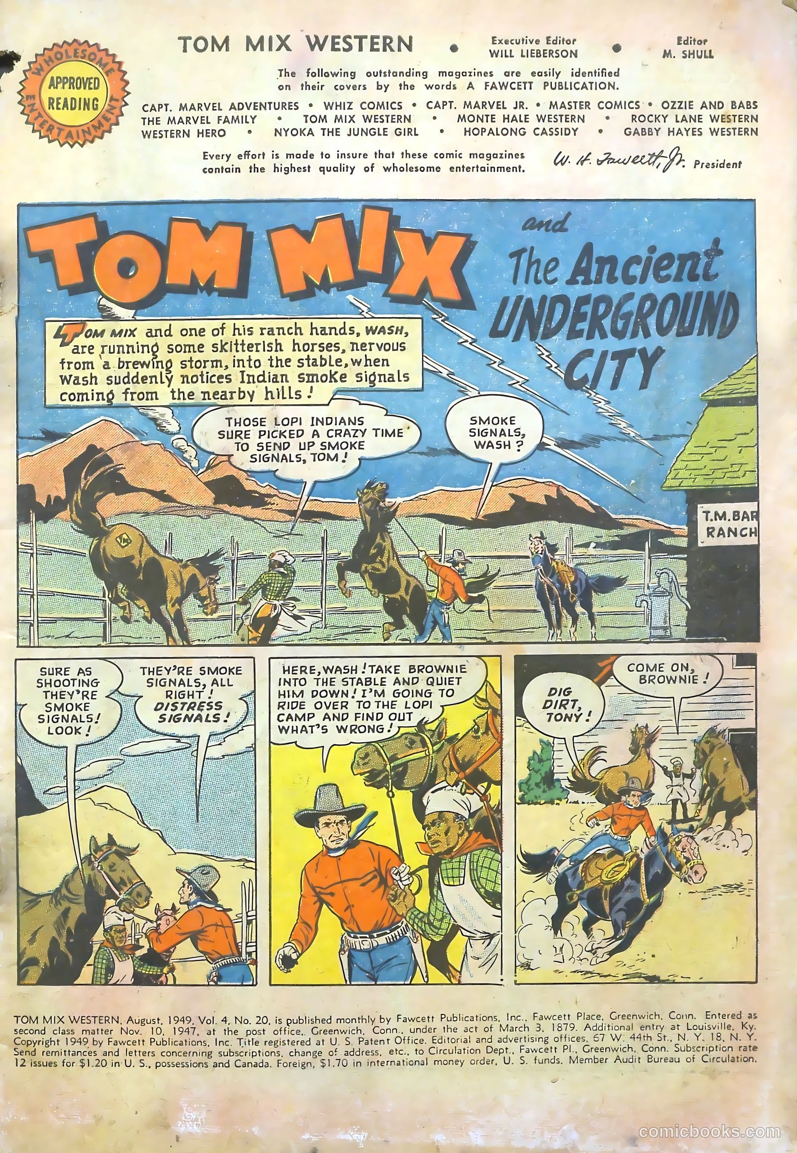 Tom Mix Western #20 — page 3 of 52
