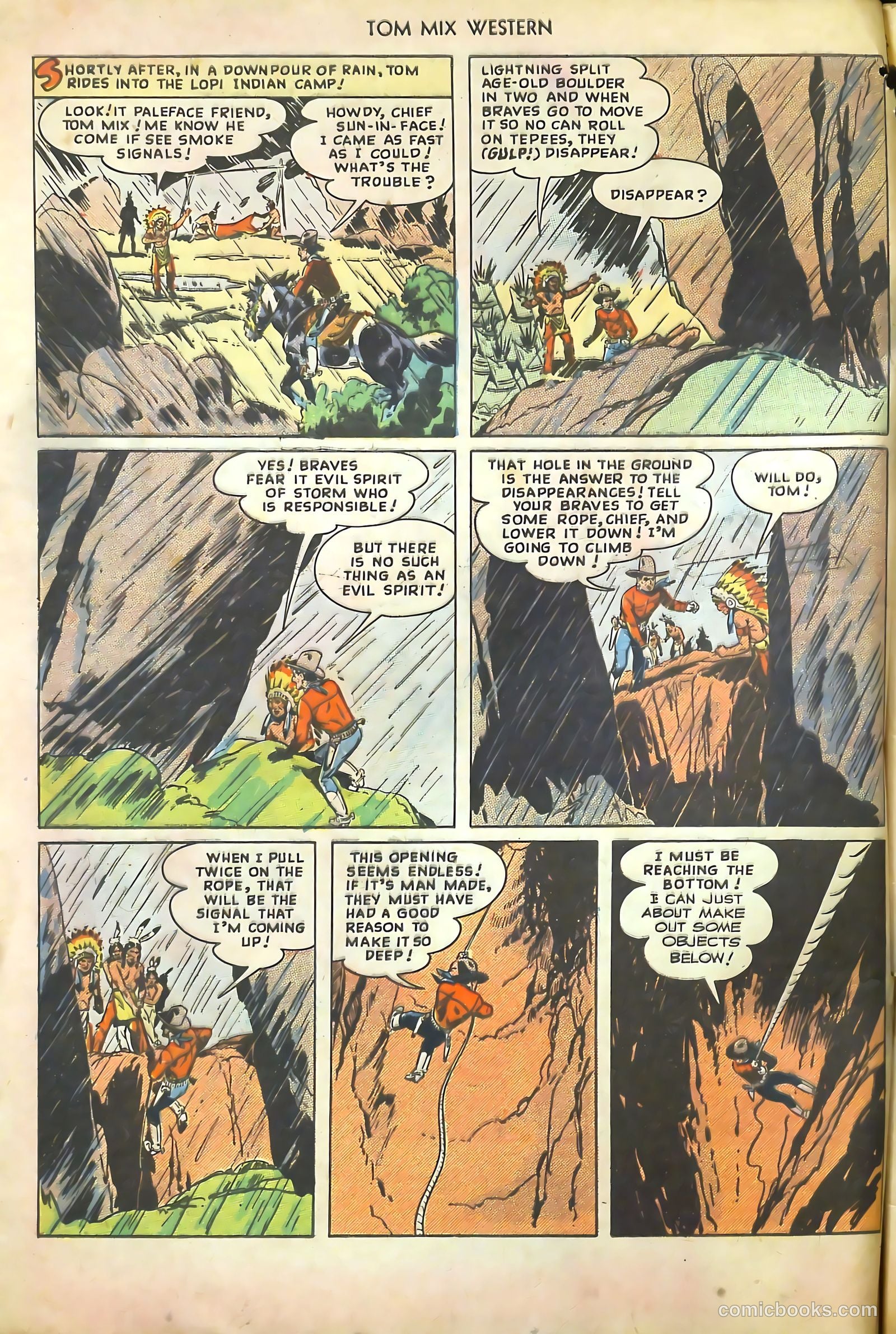 Tom Mix Western #20 — page 4 of 52