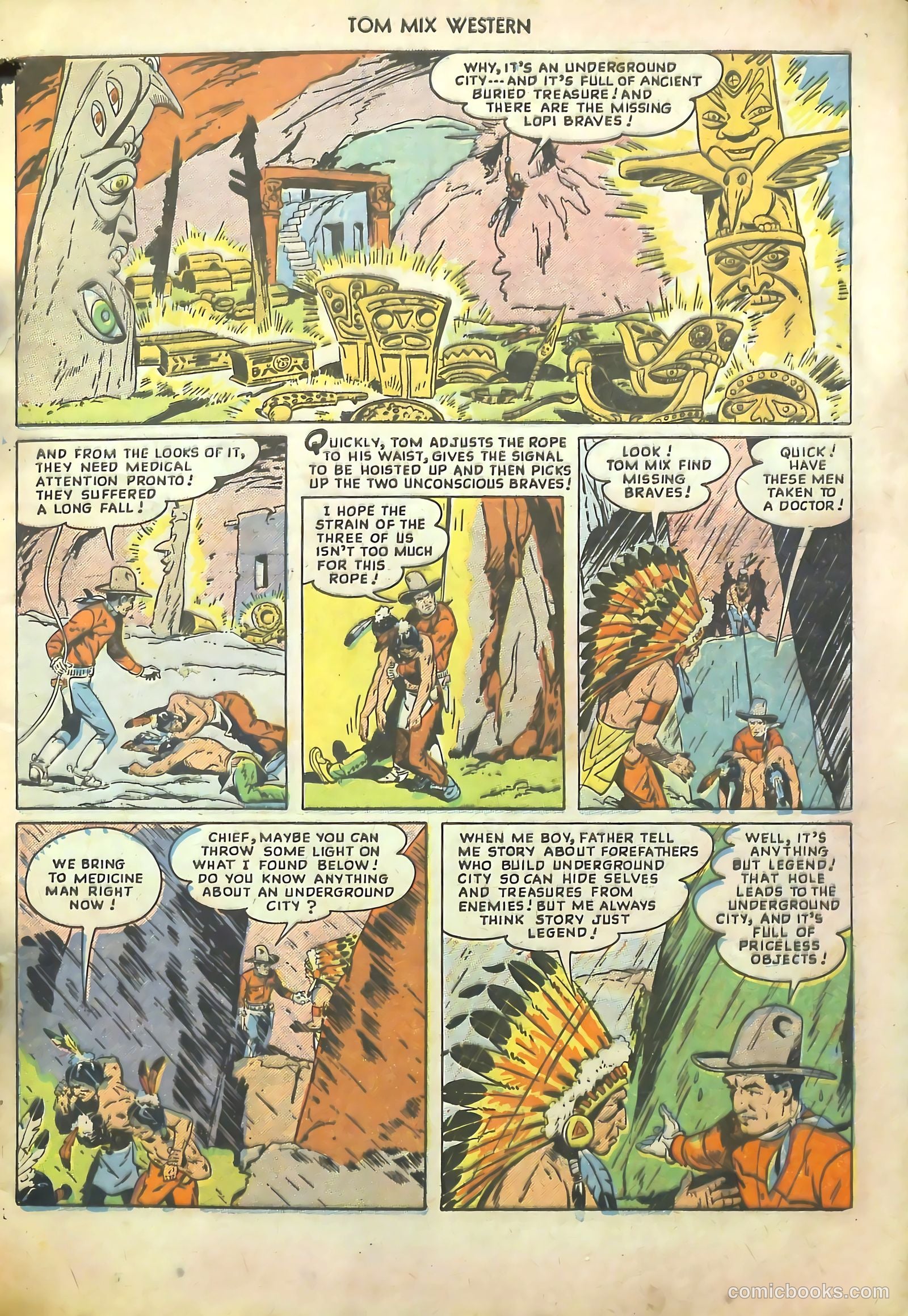 Tom Mix Western #20 — page 5 of 52