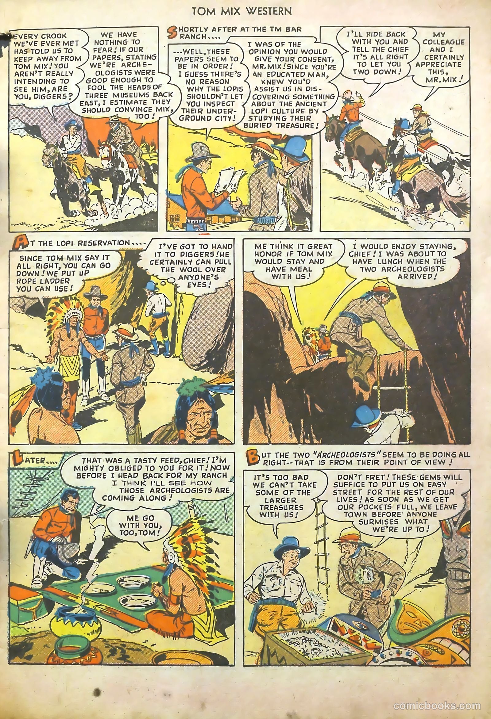 Tom Mix Western #20 — page 7 of 52
