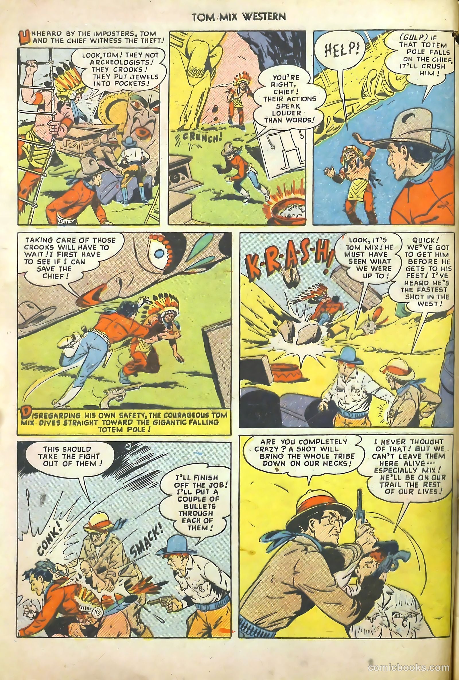 Tom Mix Western #20 — page 8 of 52