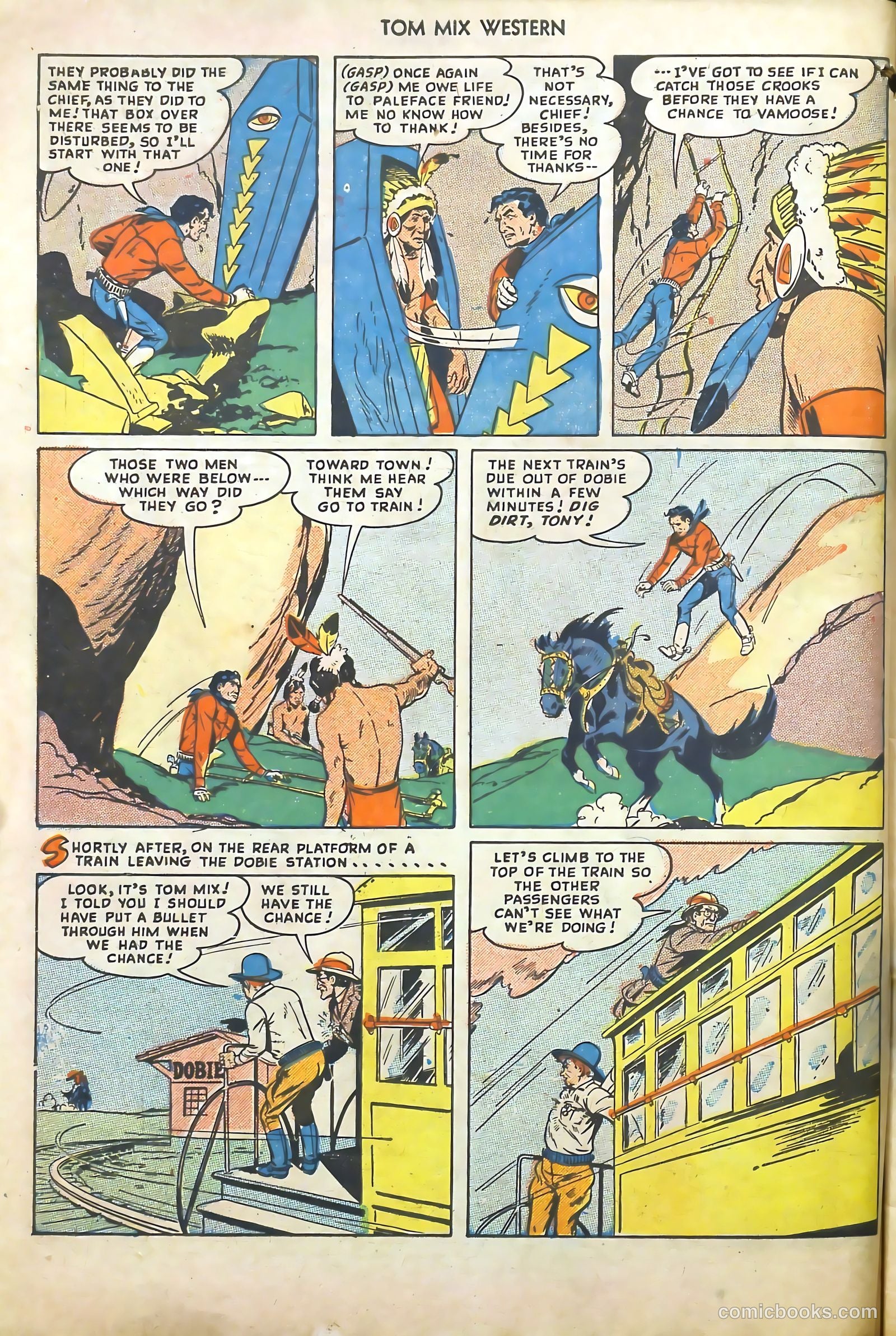 Tom Mix Western #20 — page 10 of 52