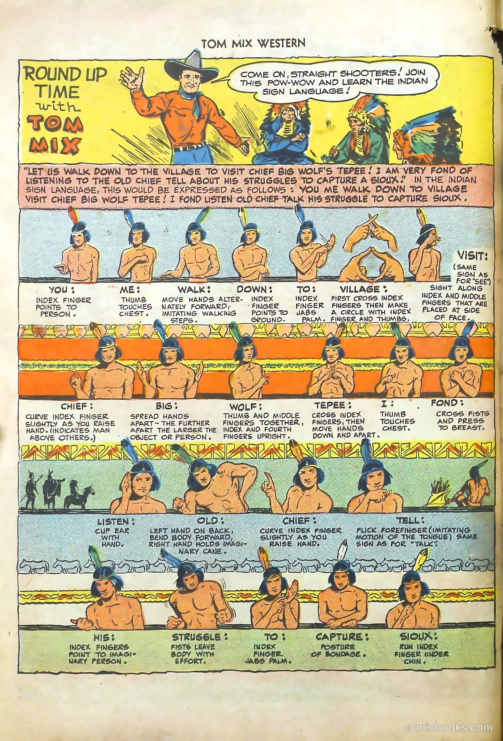 Tom Mix Western #20 — page 14 of 52