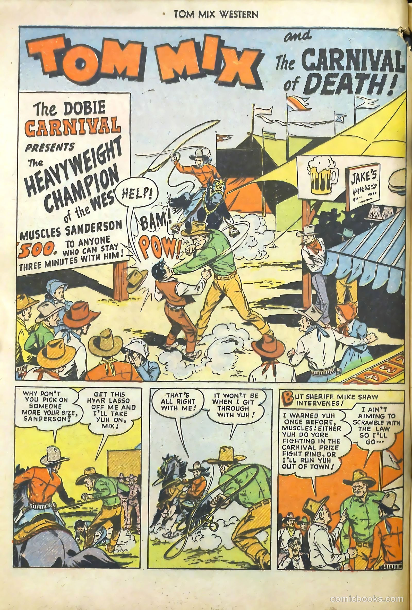 Tom Mix Western #20 — page 16 of 52
