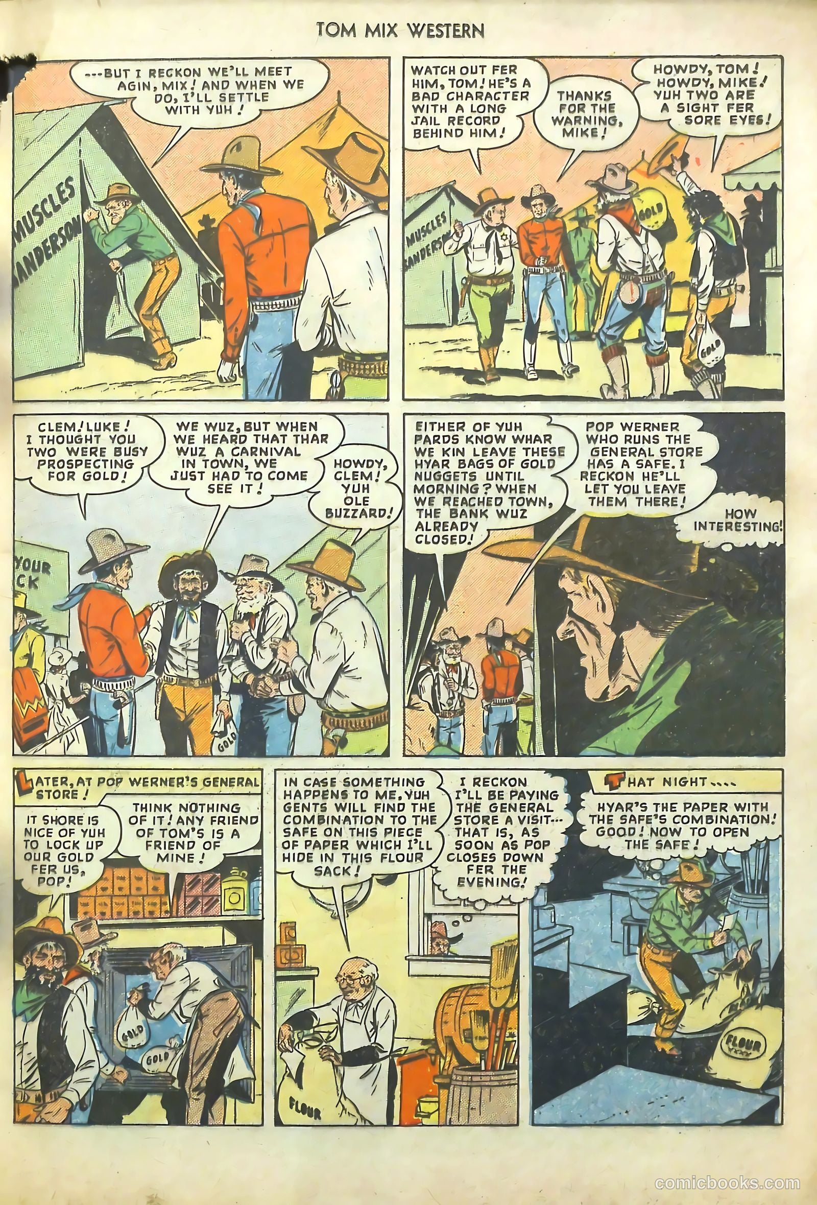 Tom Mix Western #20 — page 17 of 52