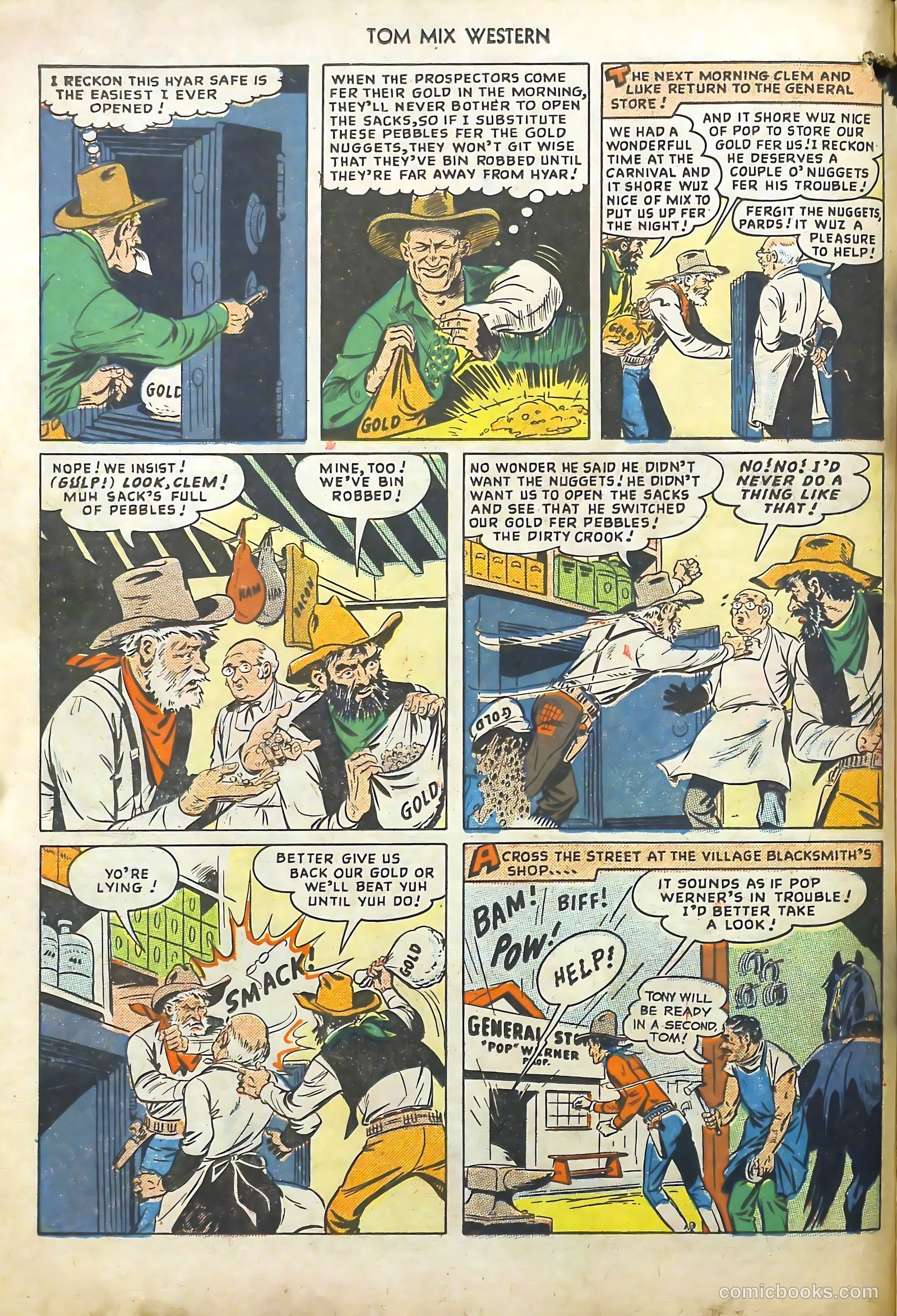 Tom Mix Western #20 — page 18 of 52