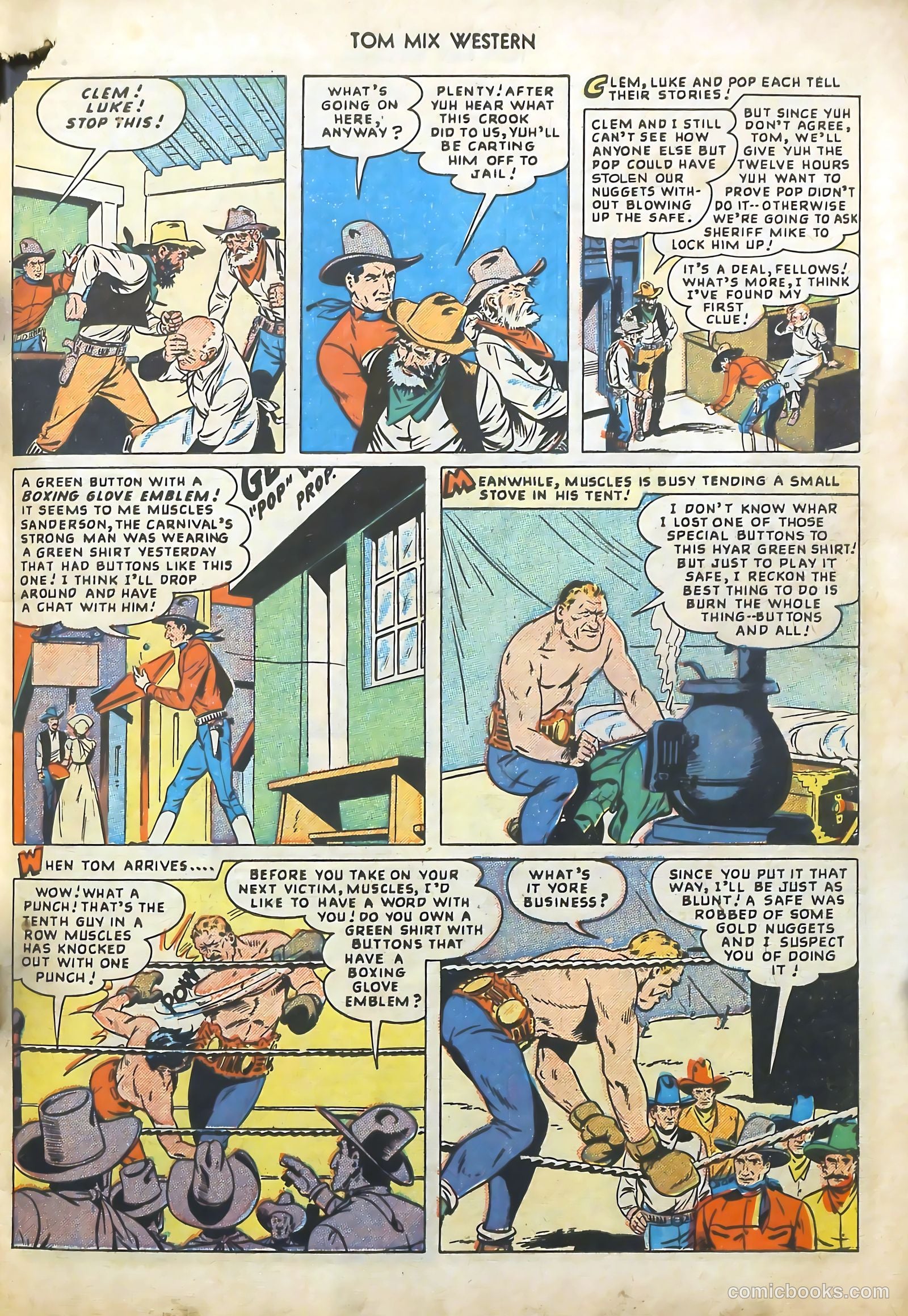 Tom Mix Western #20 — page 19 of 52