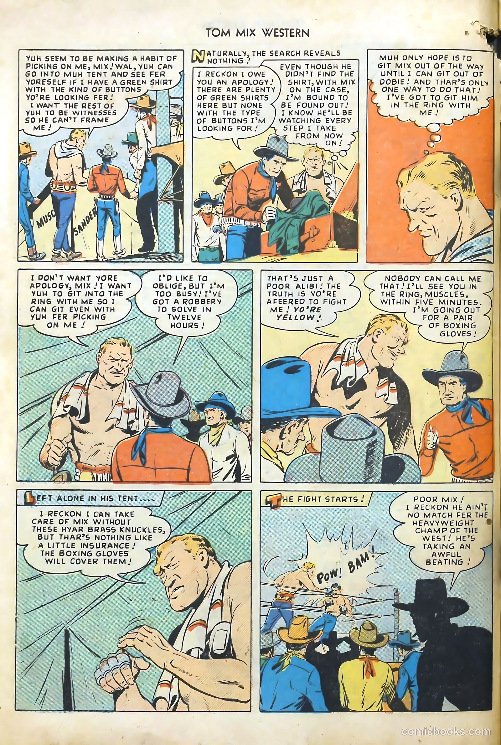 Tom Mix Western #20 — page 20 of 52