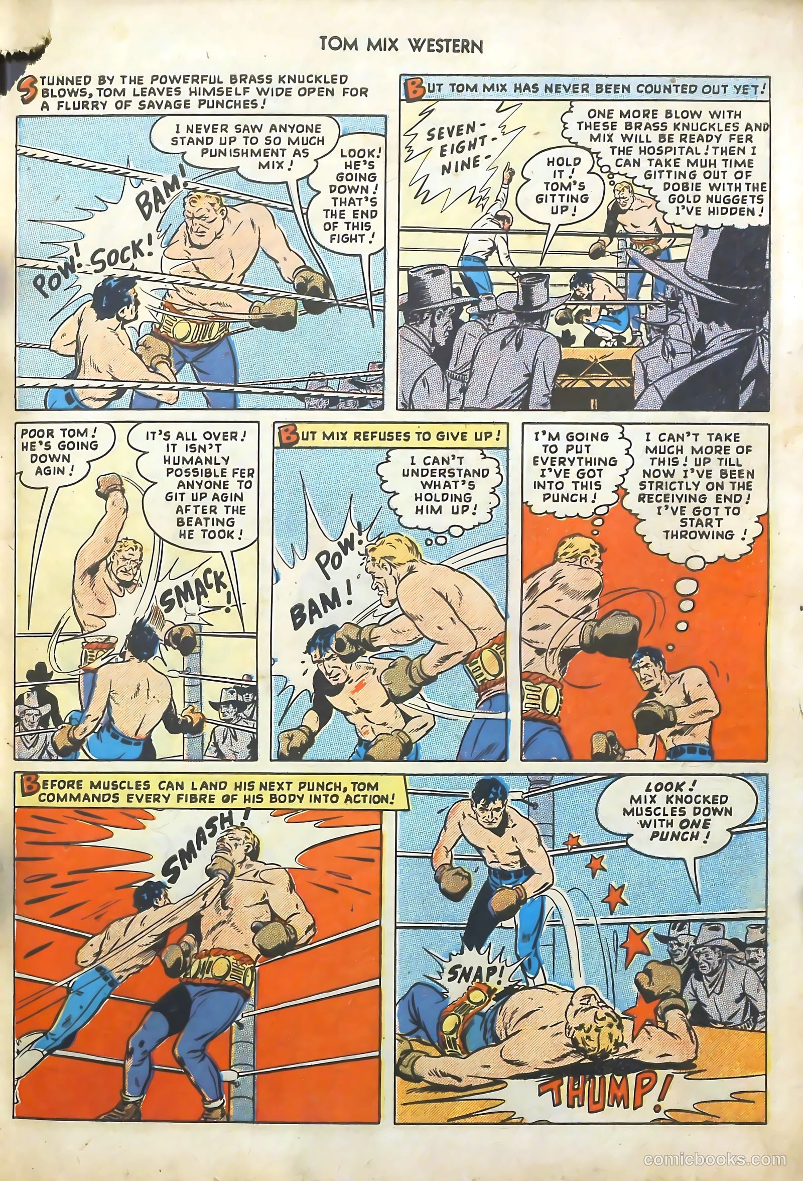 Tom Mix Western #20 — page 21 of 52