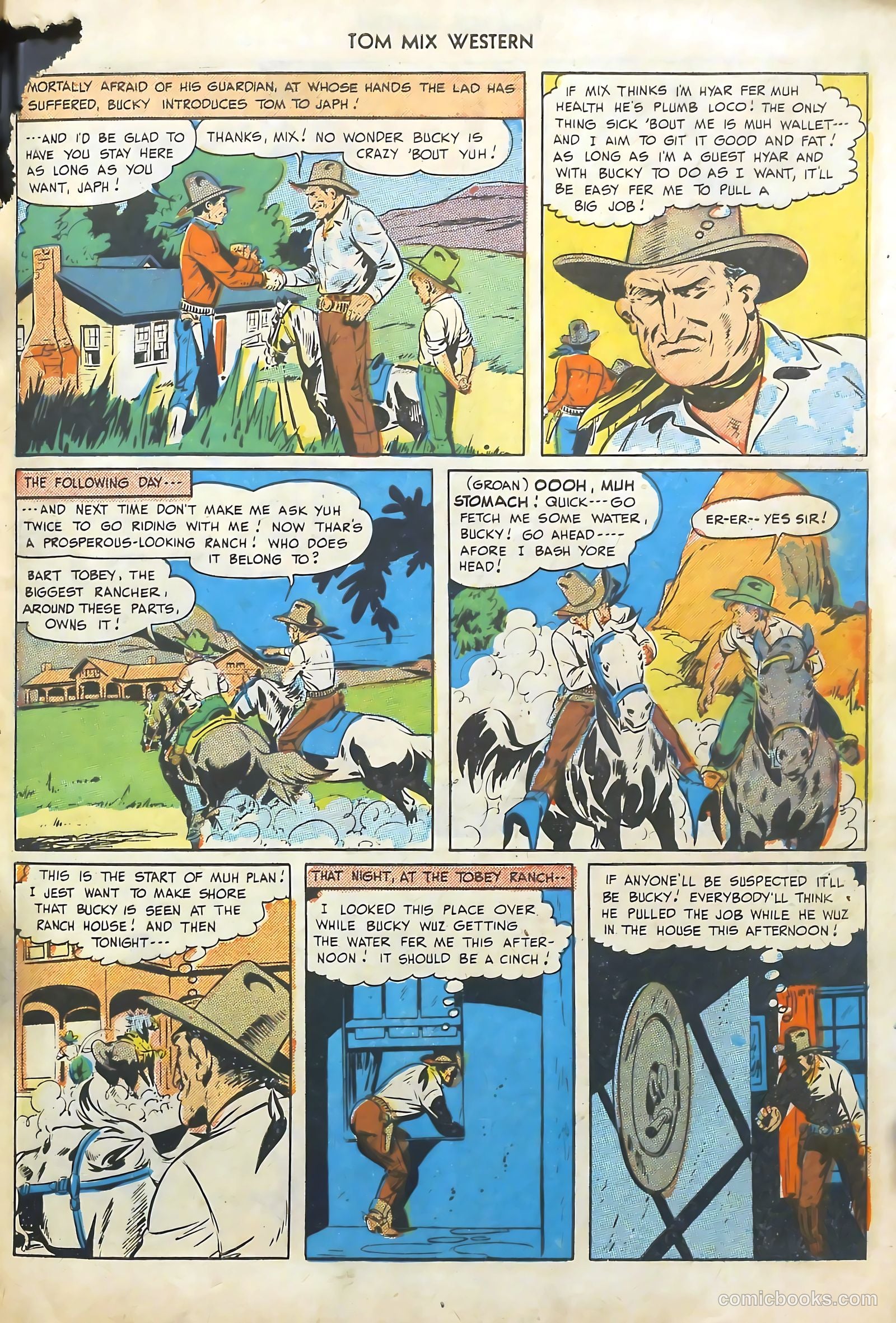 Tom Mix Western #20 — page 33 of 52