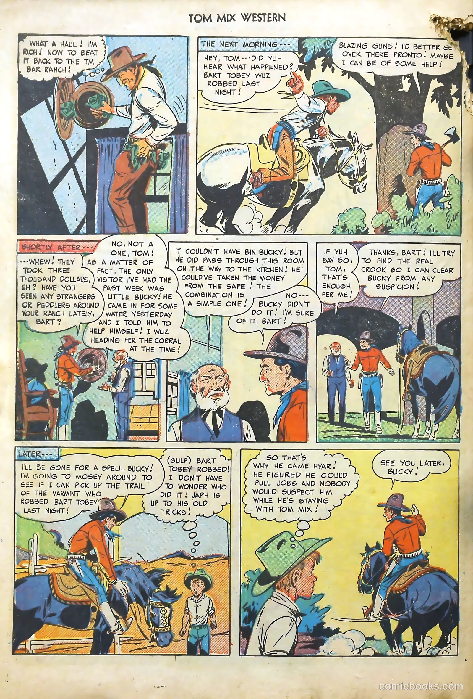 Tom Mix Western #20 — page 34 of 52