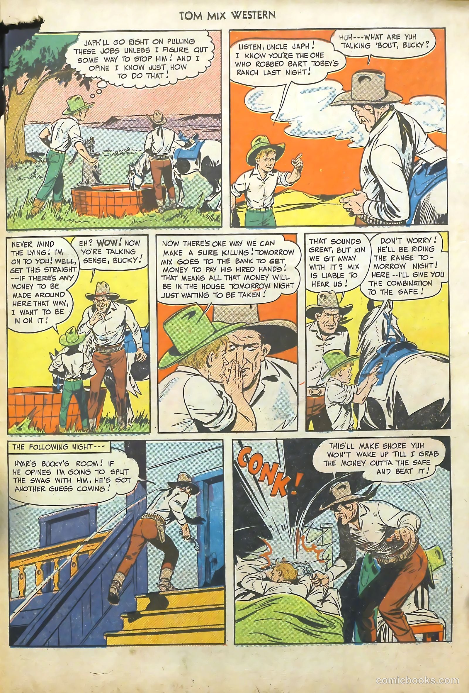 Tom Mix Western #20 — page 35 of 52