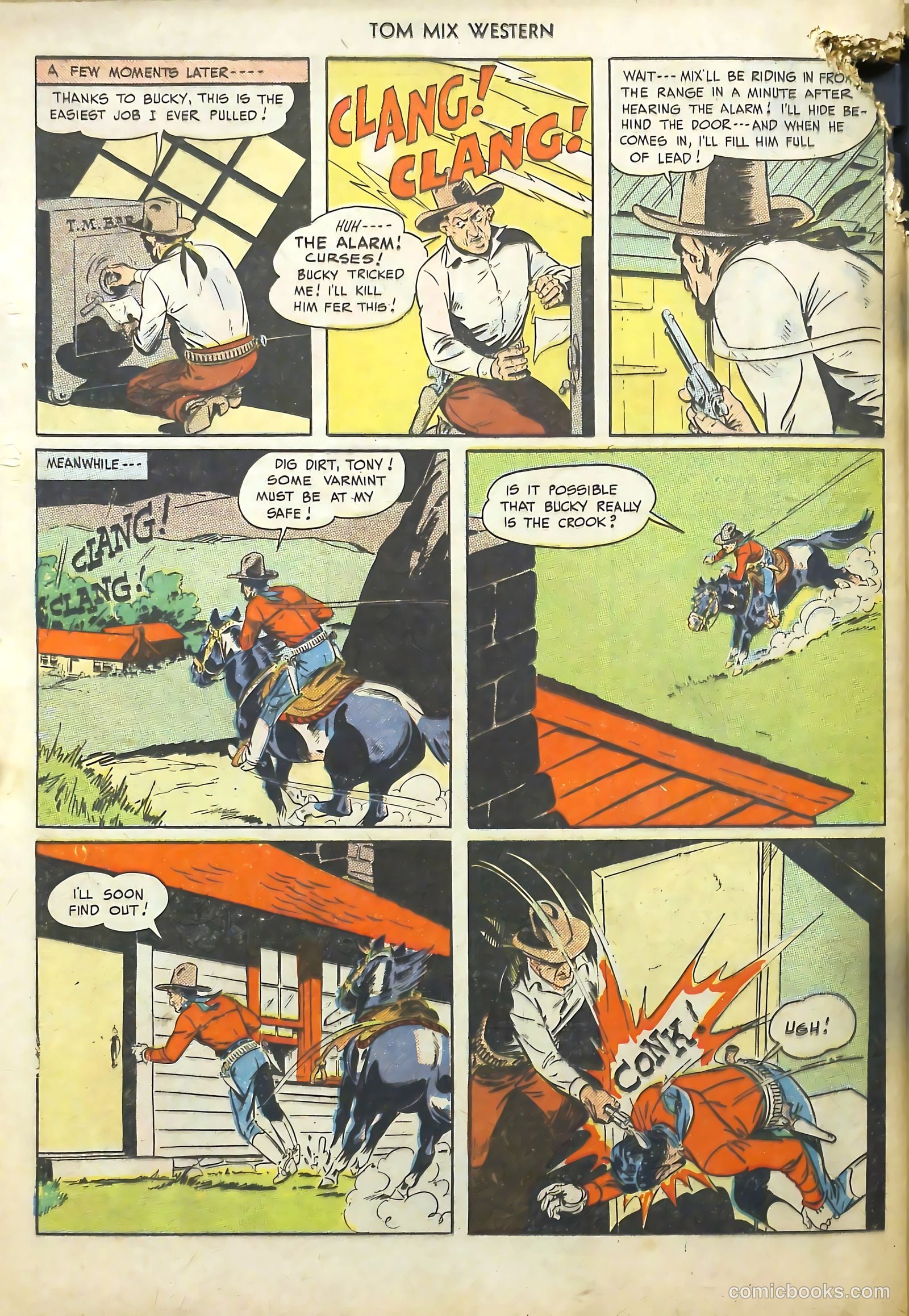 Tom Mix Western #20 — page 36 of 52