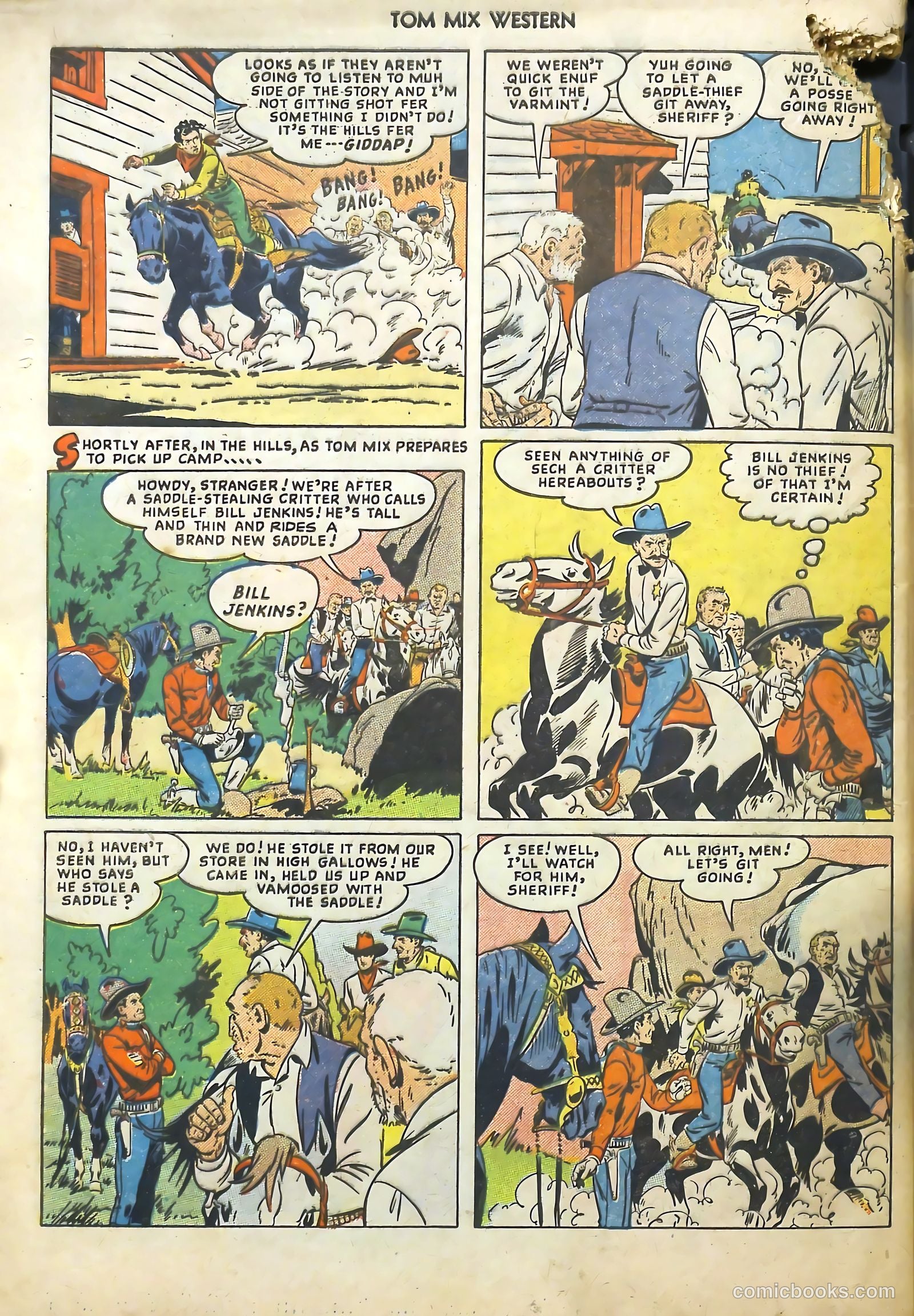 Tom Mix Western #20 — page 44 of 52