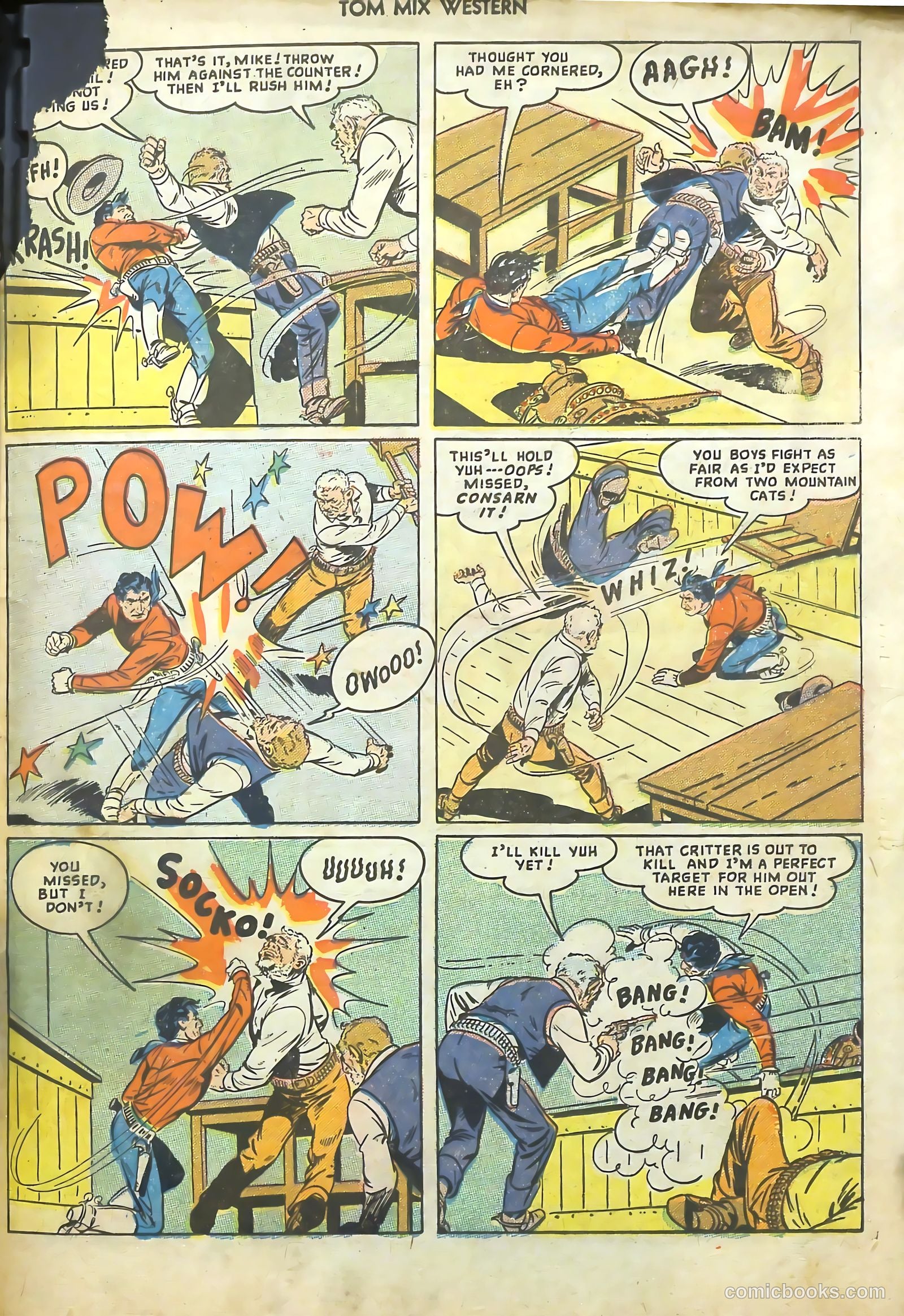 Tom Mix Western #20 — page 47 of 52