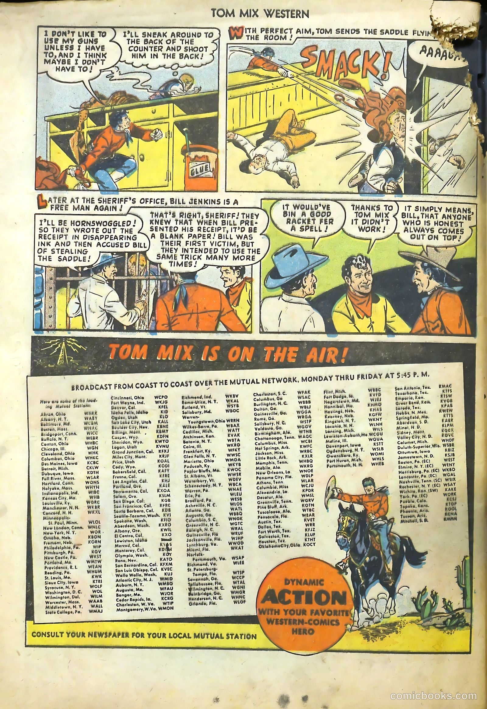 Tom Mix Western #20 — page 48 of 52