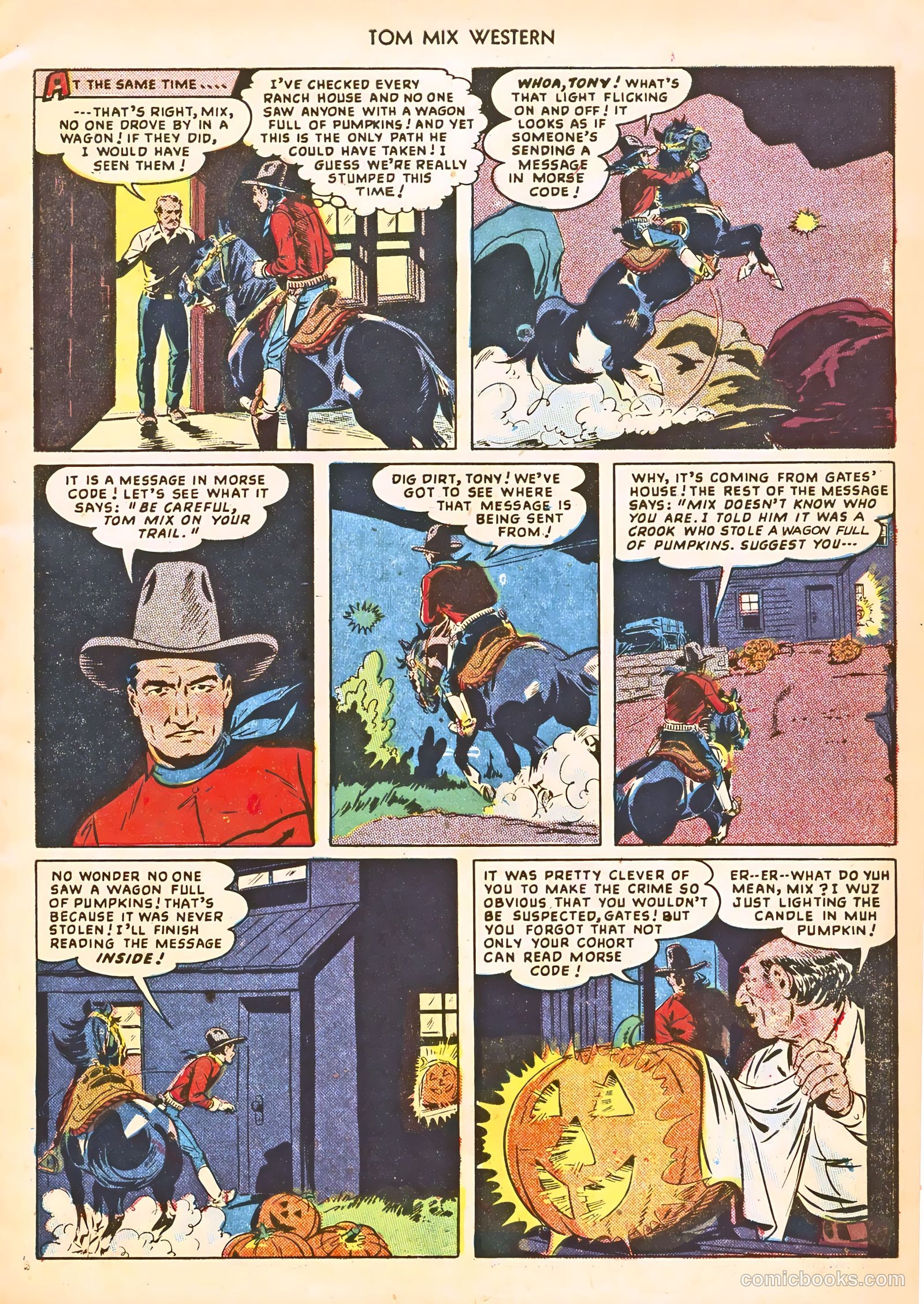 Tom Mix Western #21 — page 7 of 52