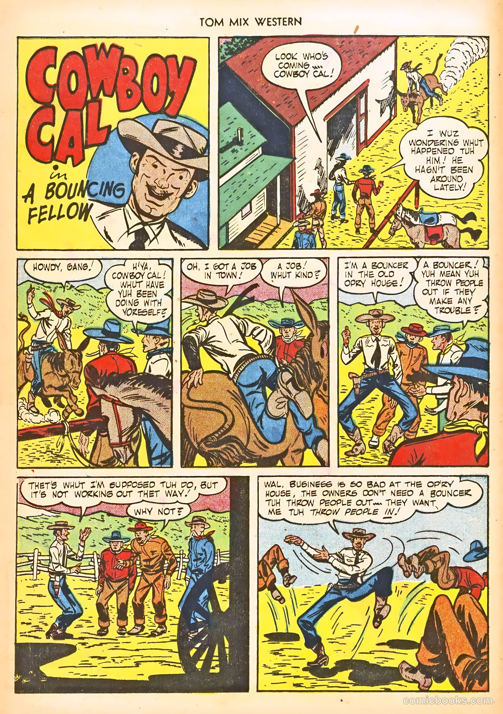 Tom Mix Western #21 — page 12 of 52