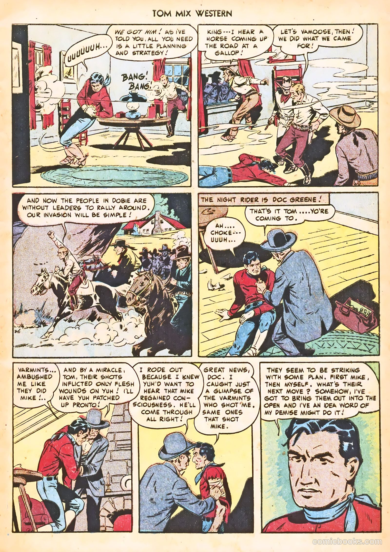 Tom Mix Western #21 — page 19 of 52