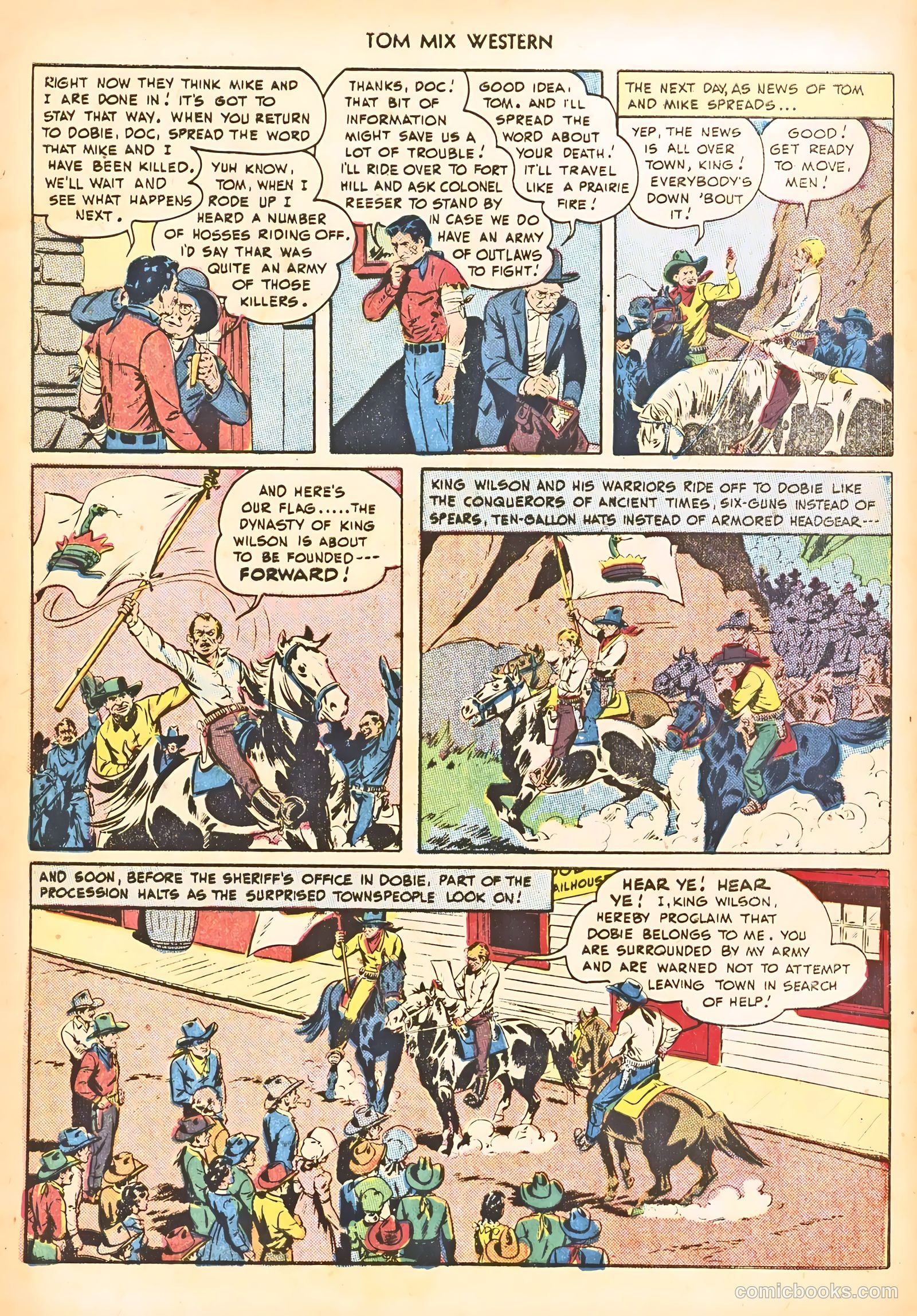 Tom Mix Western #21 — page 20 of 52