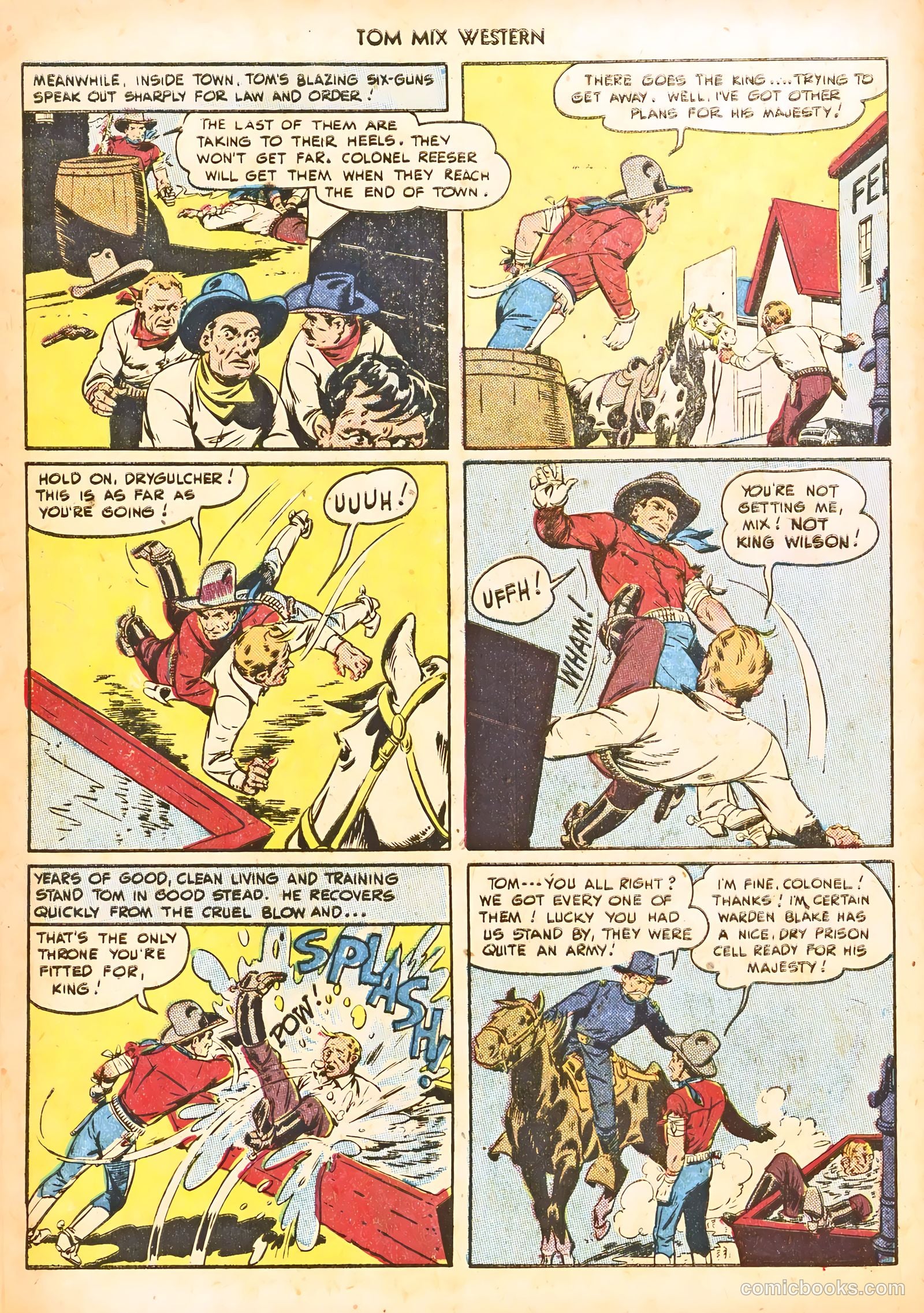 Tom Mix Western #21 — page 22 of 52