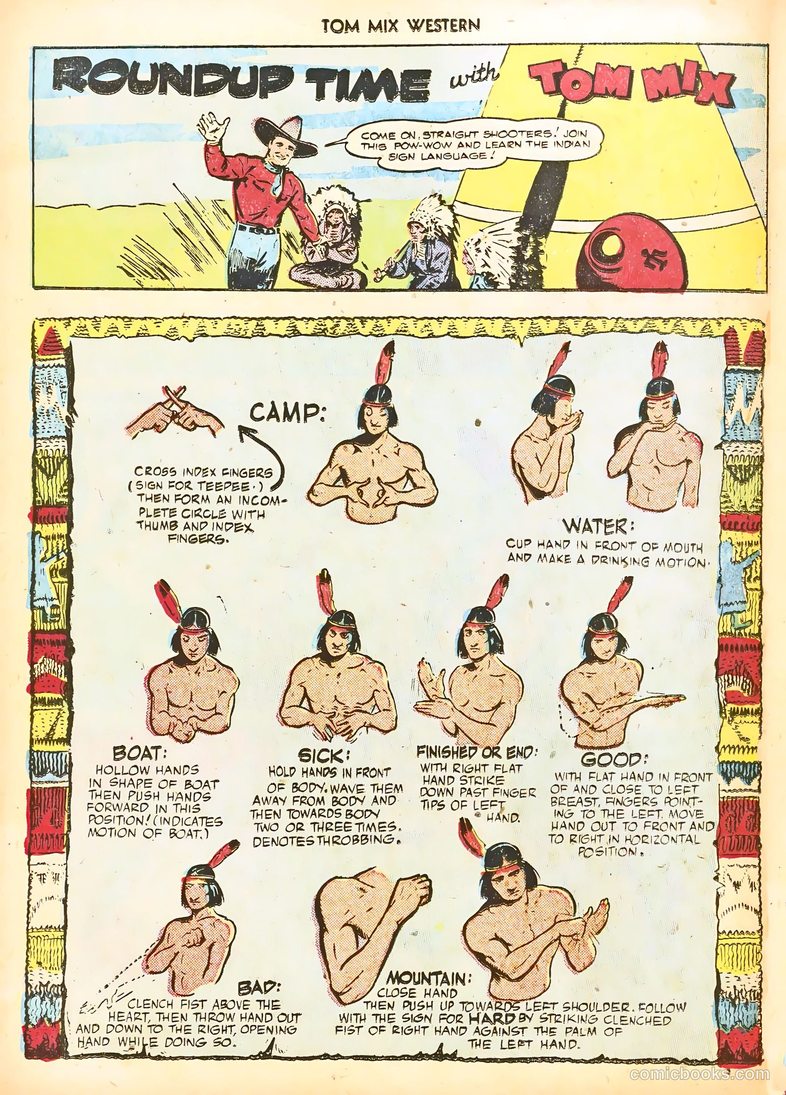 Tom Mix Western #21 — page 30 of 52