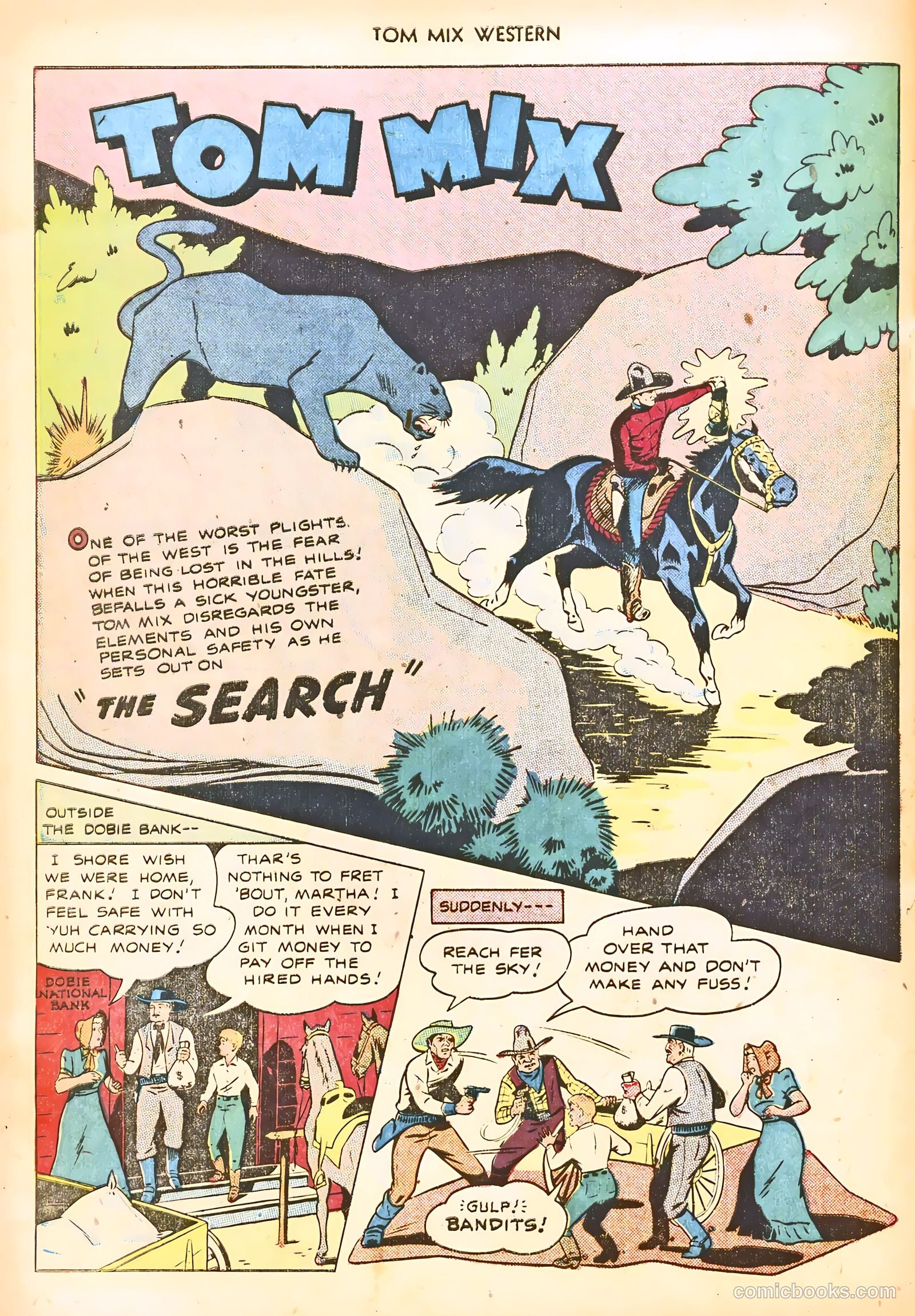 Tom Mix Western #21 — page 32 of 52