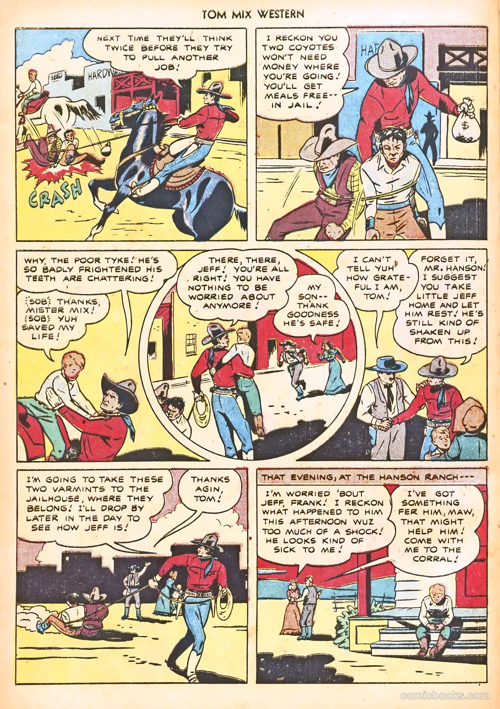 Tom Mix Western #21 — page 34 of 52