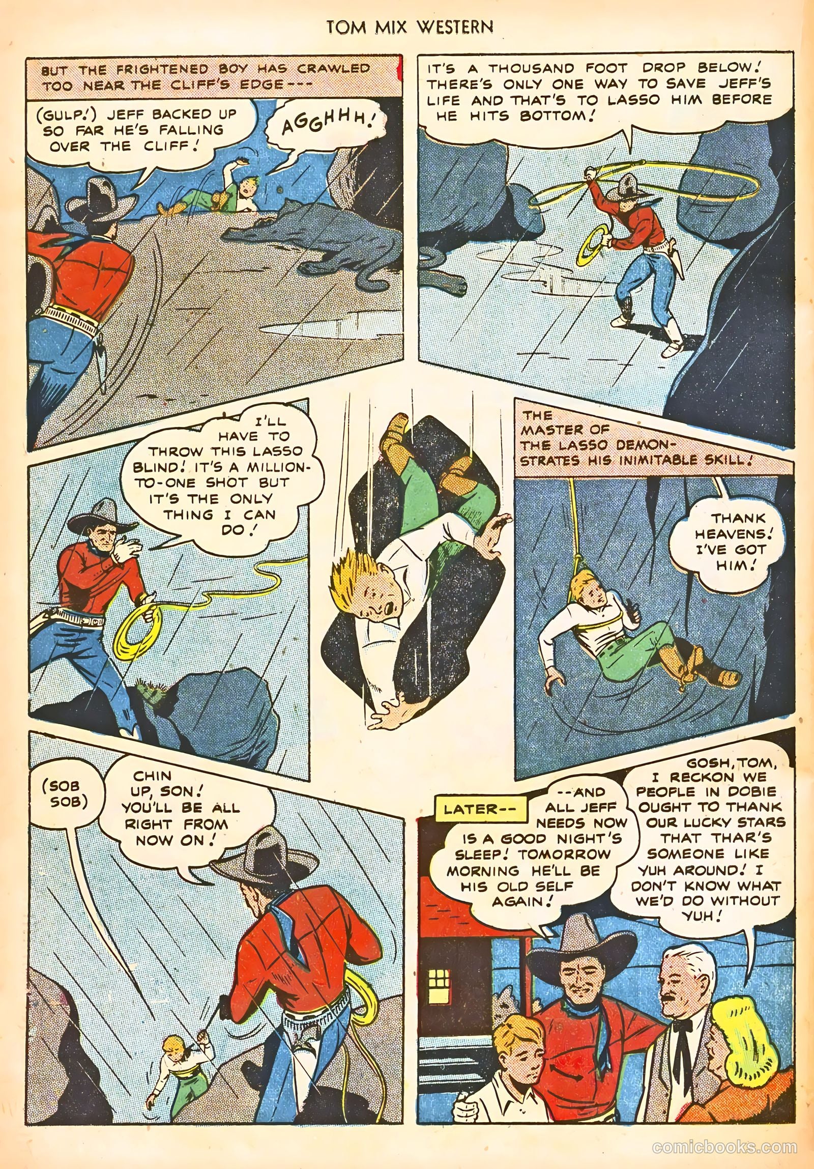 Tom Mix Western #21 — page 38 of 52