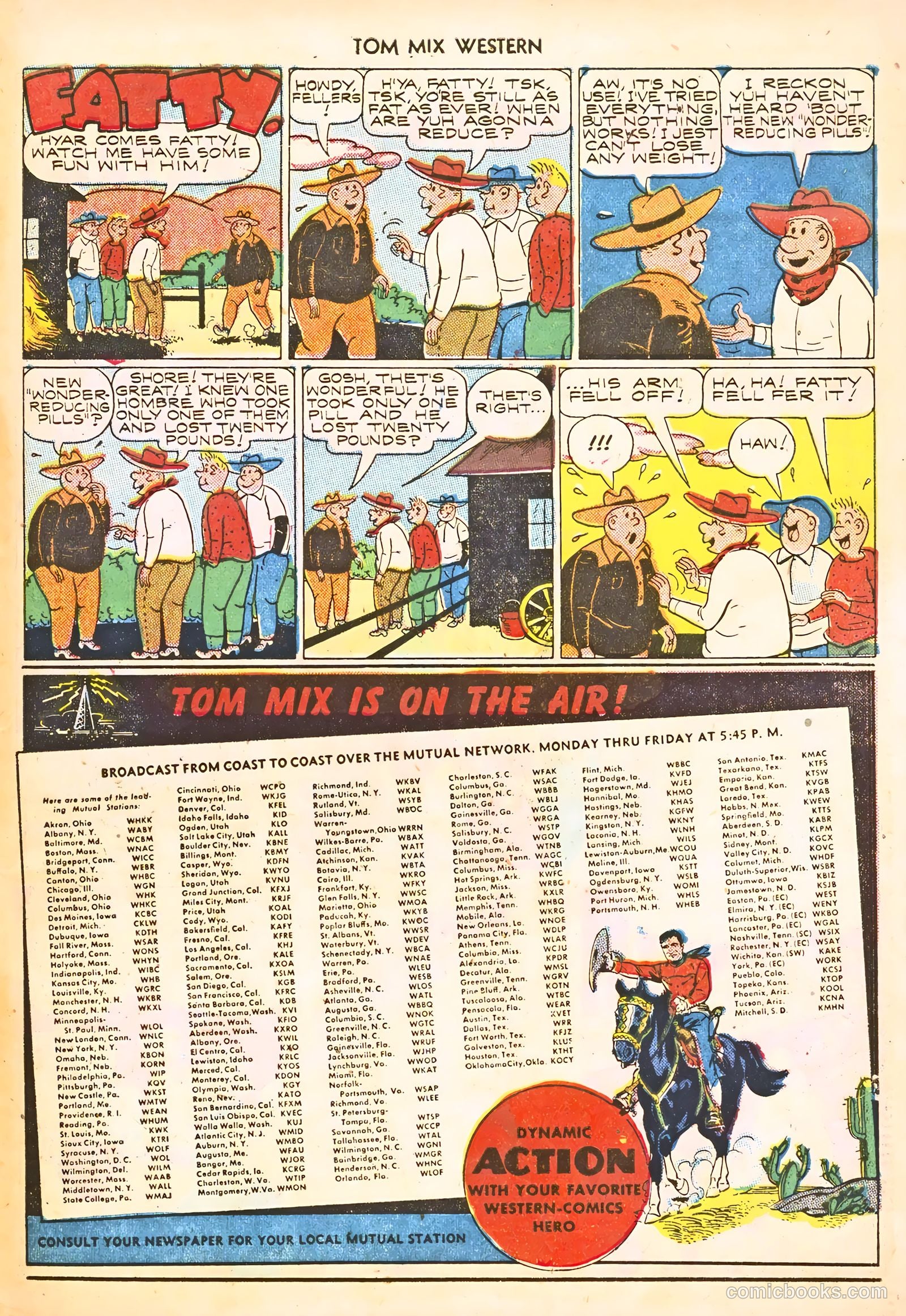 Tom Mix Western #21 — page 43 of 52