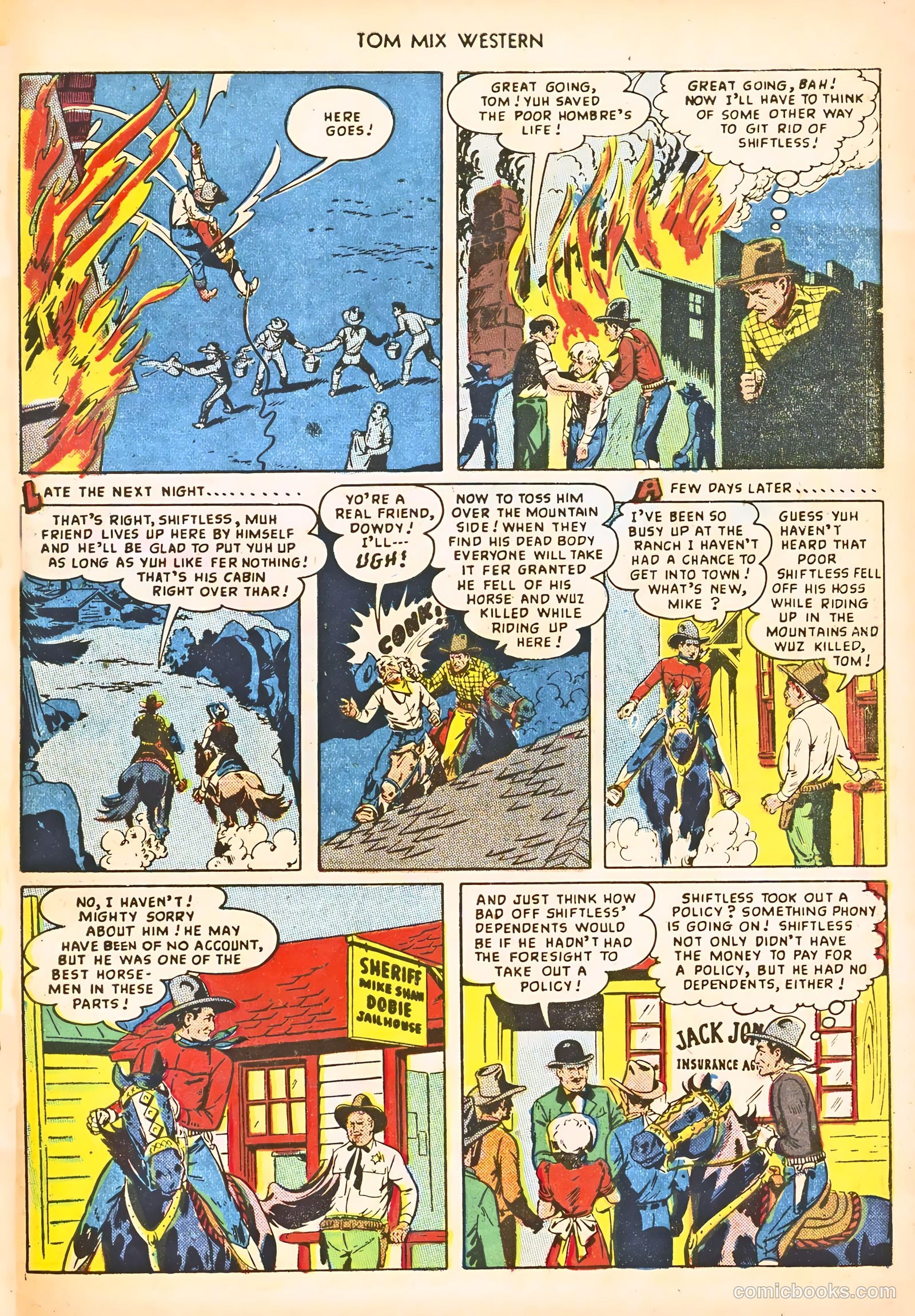 Tom Mix Western #21 — page 47 of 52