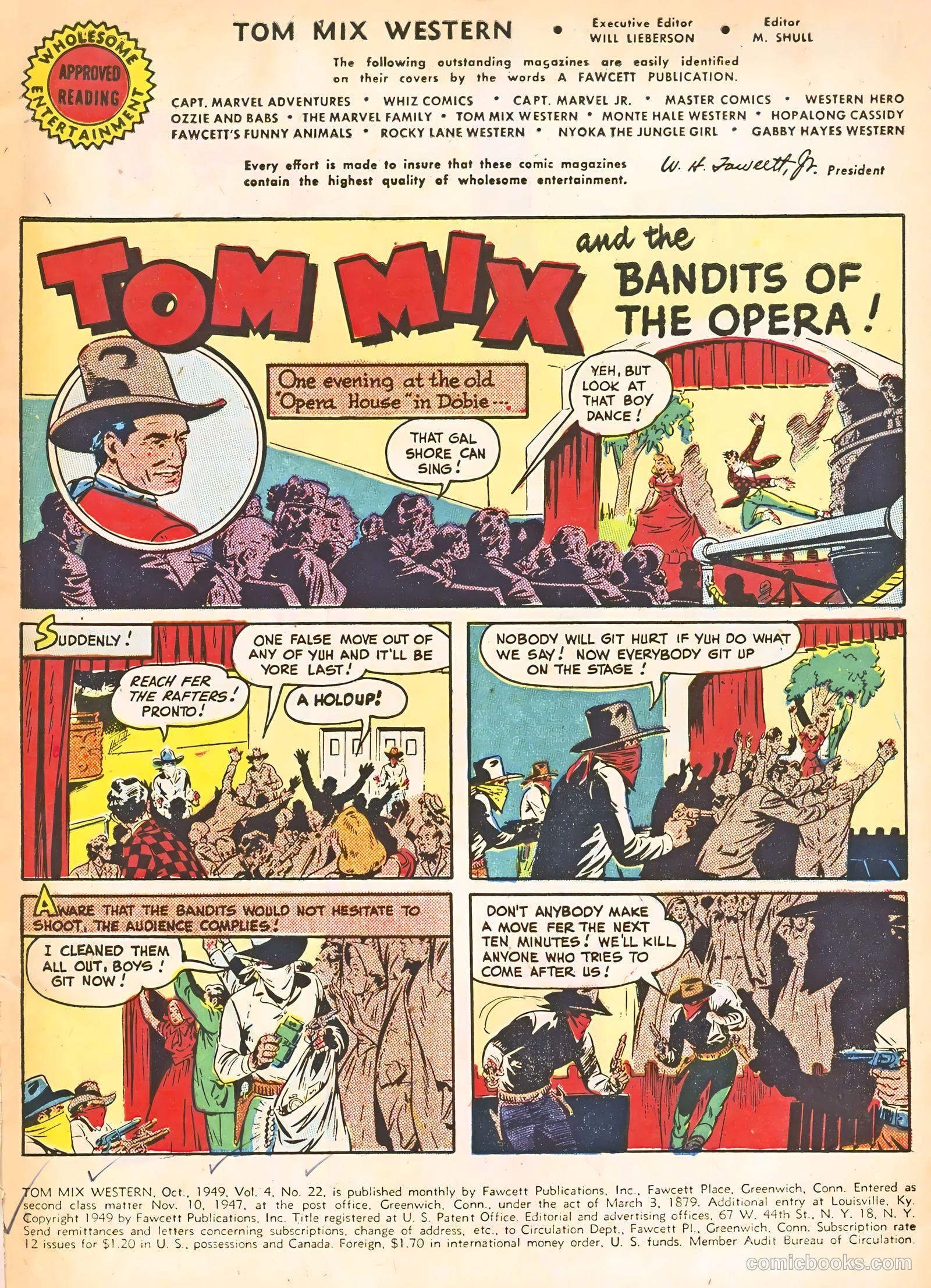 Tom Mix Western #22 — page 3 of 36