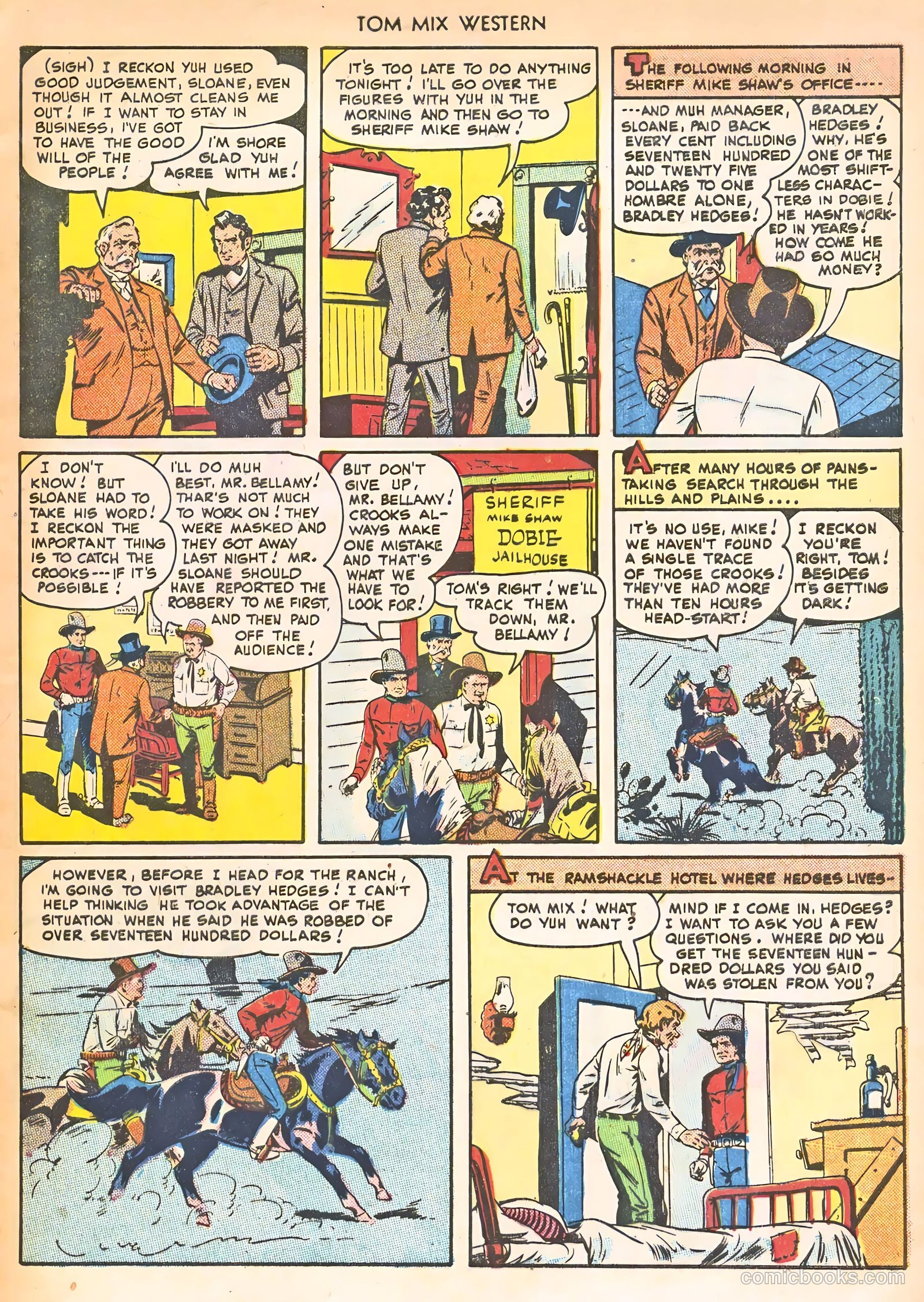 Tom Mix Western #22 — page 5 of 36