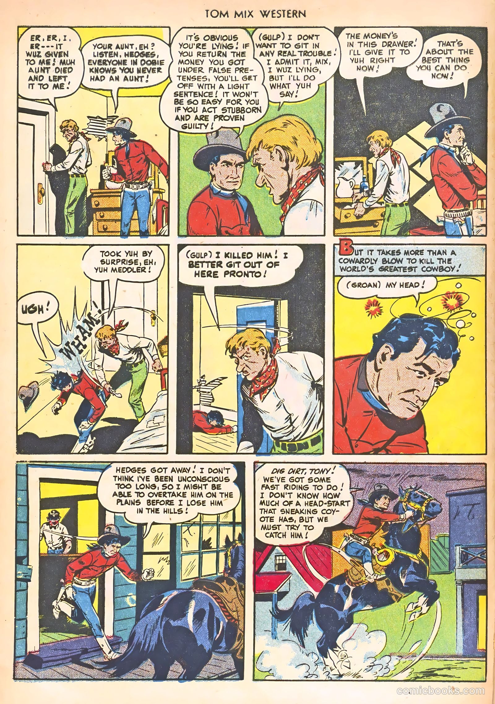 Tom Mix Western #22 — page 6 of 36