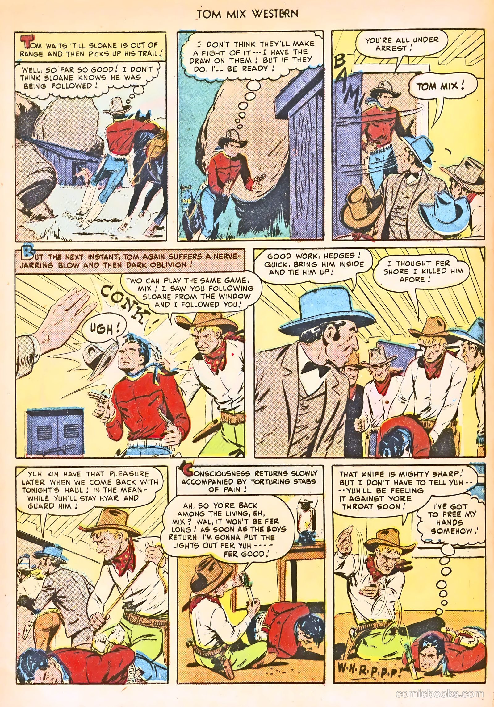 Tom Mix Western #22 — page 8 of 36