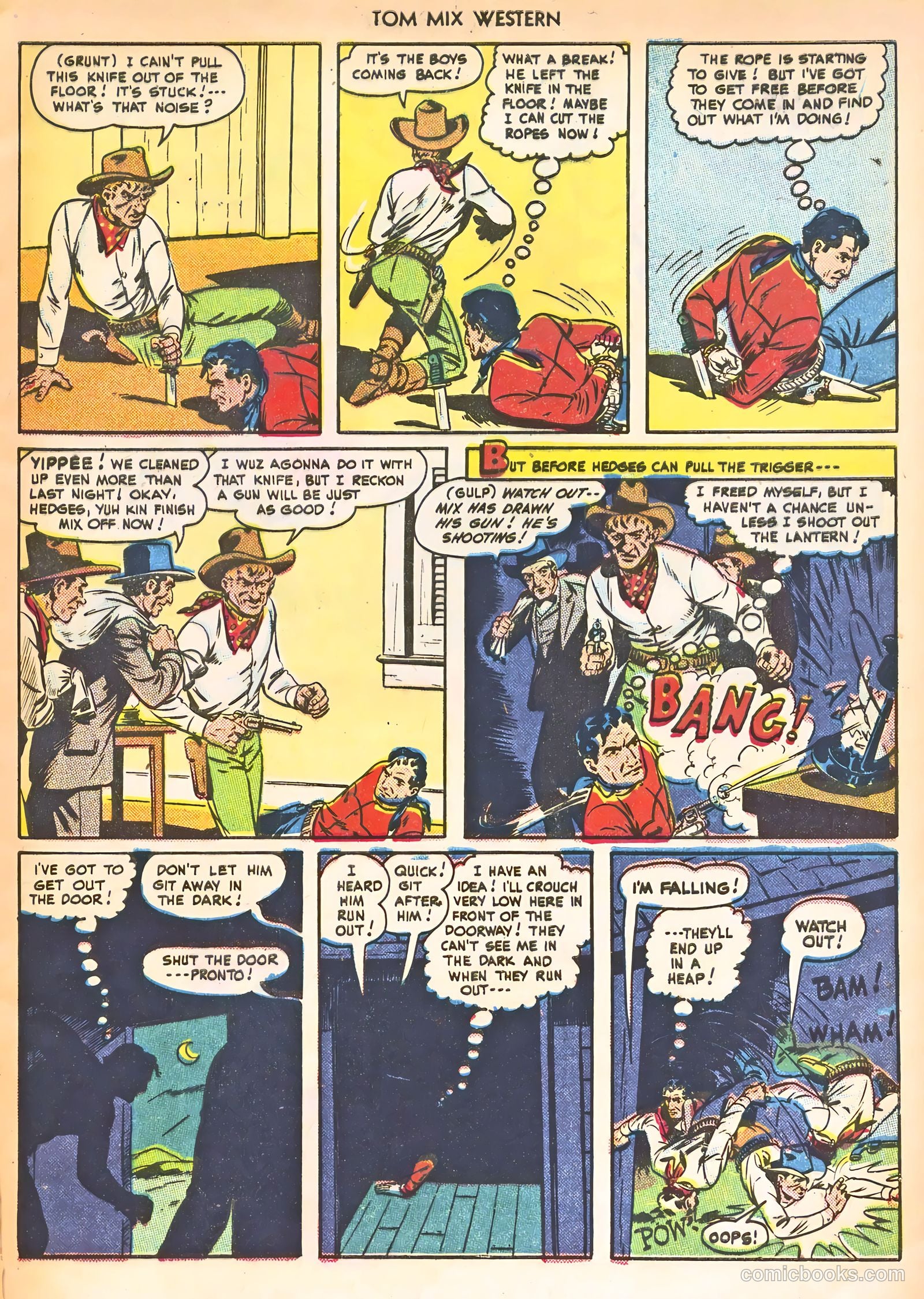 Tom Mix Western #22 — page 9 of 36