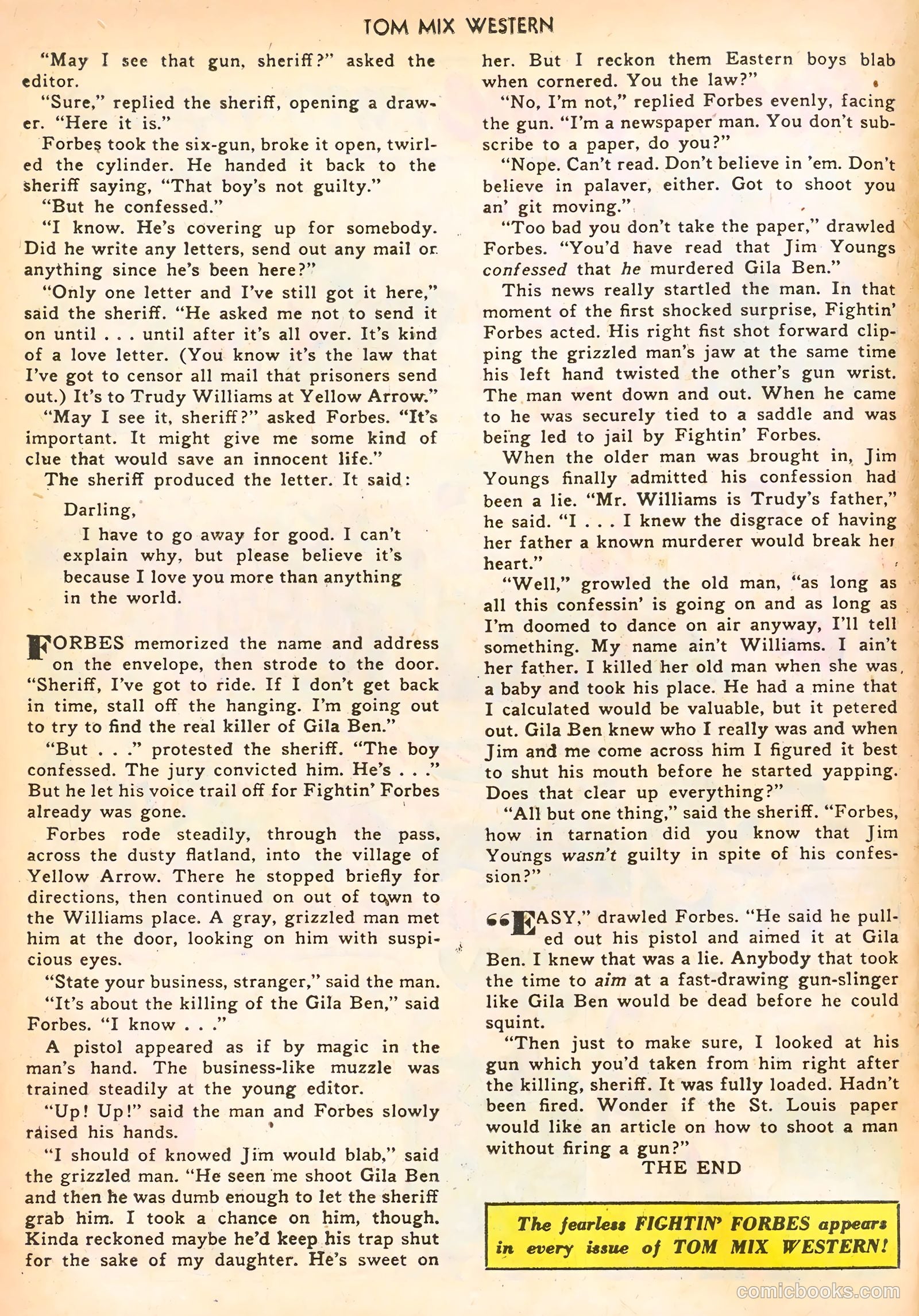 Tom Mix Western #22 — page 14 of 36