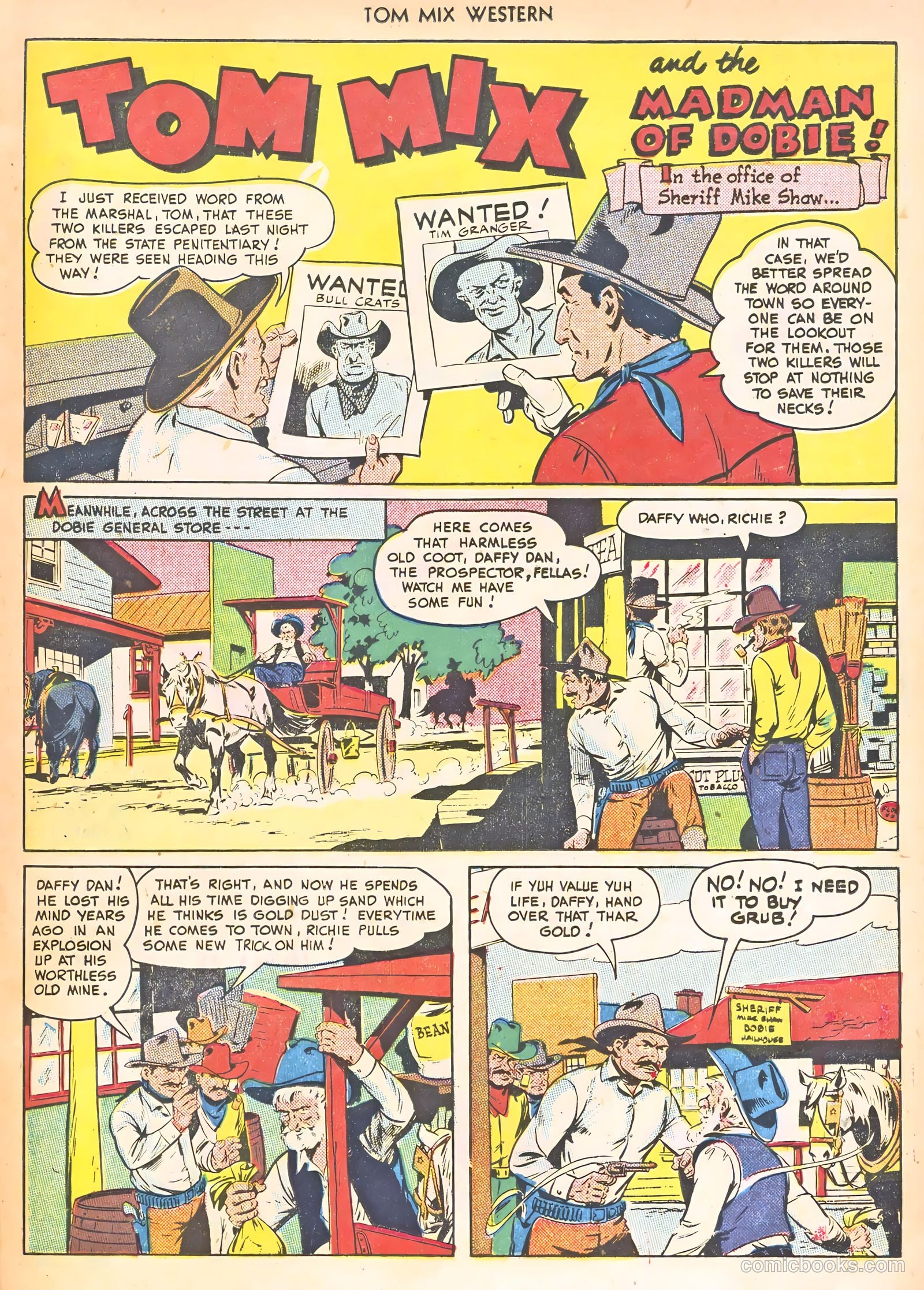 Tom Mix Western #22 — page 15 of 36